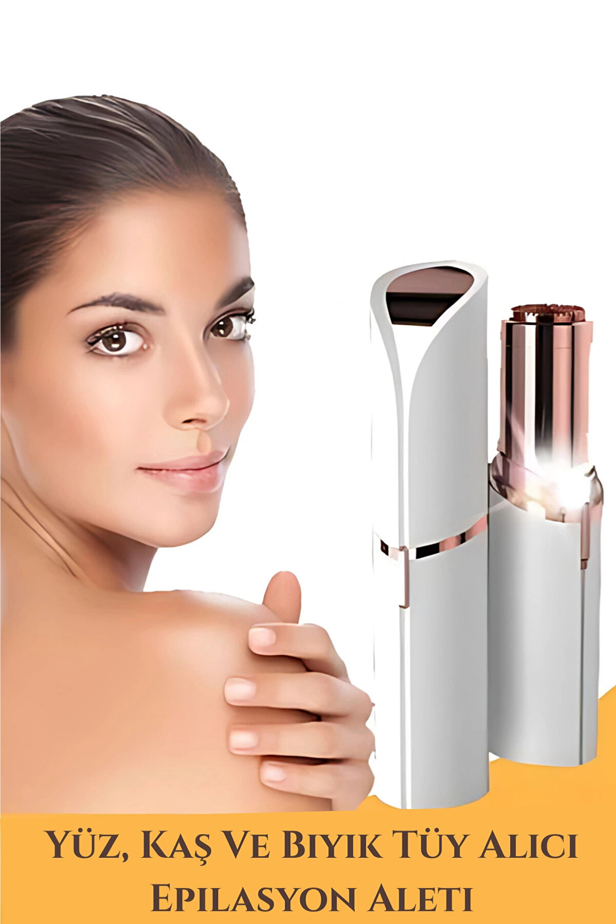 gizmurstore Yüz Kaş Bıyık Tüy Alıcı Epilasyon Aleti