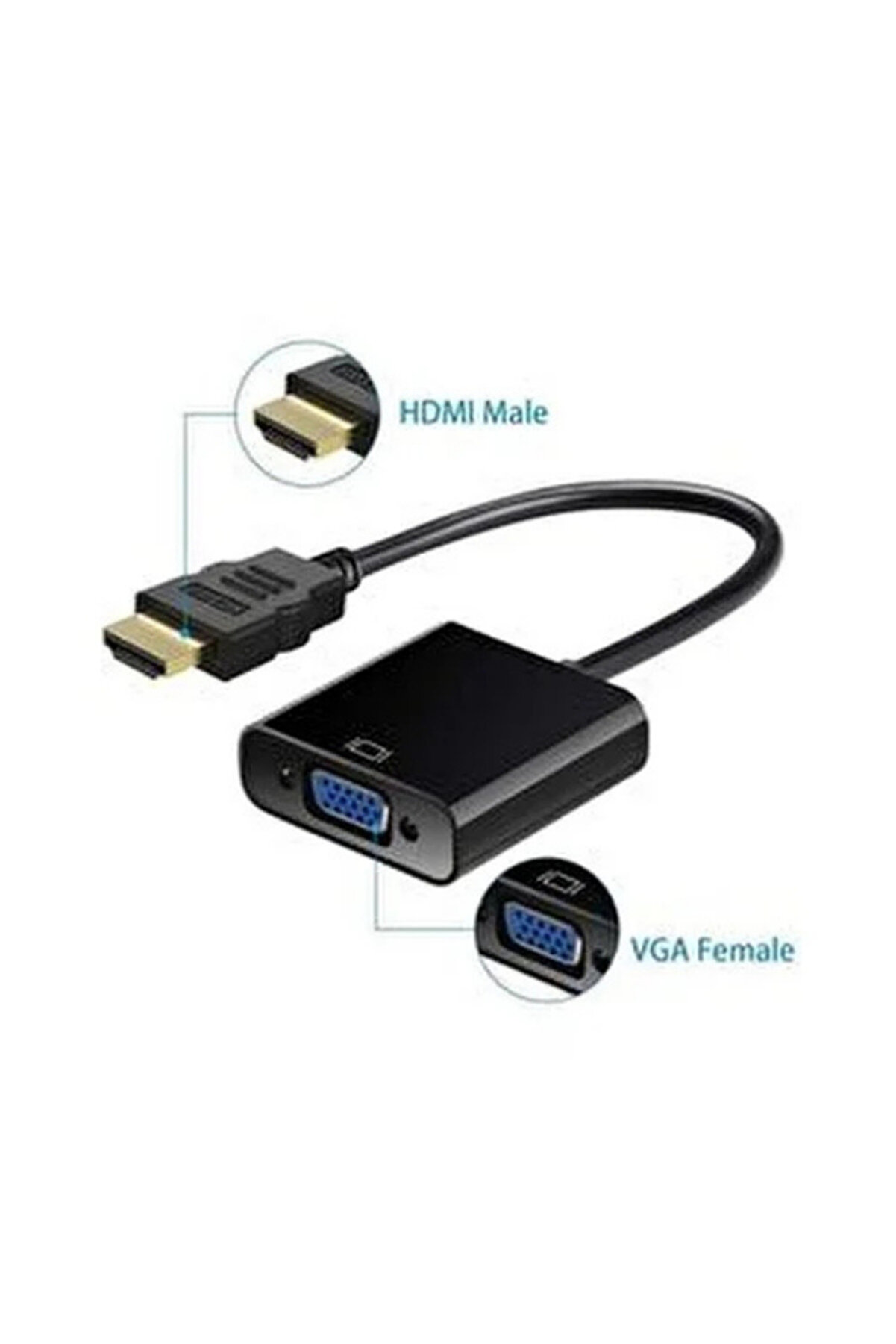 Hdmı To Vga Çevi̇ri̇ci̇