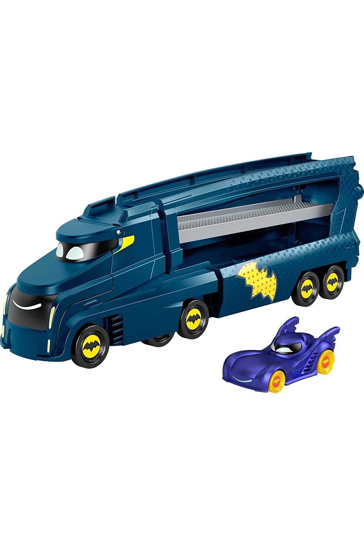 STOREMAX Batwheels&trade; B&uuml;y&uuml;k Tır DC Batwheels Bat-Tır ve araba, rampa ve ara&ccedil; depolama alanı HMX07 1175260