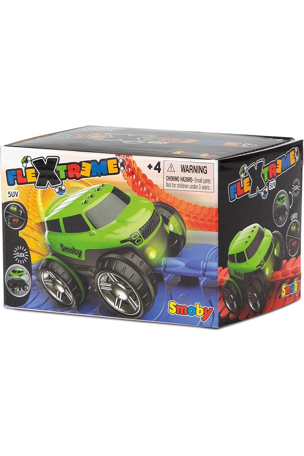 STOREMAX modashine SUV Yeşil Ek Araba Başlangıç Kiti için Yarış Pisti, Otomobil Yarış Pisti, 4 yaş üstü çocuk