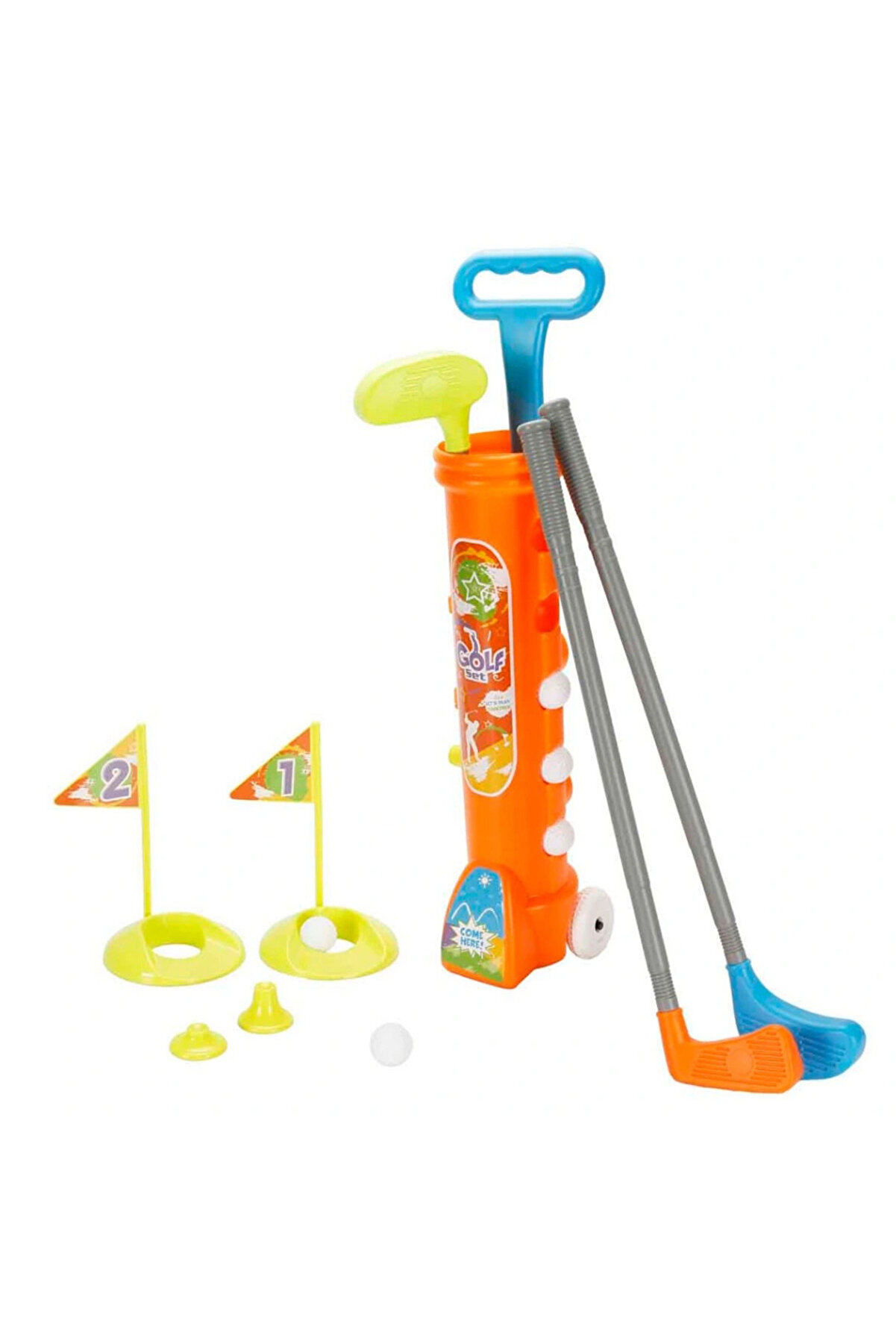 Toptan Bulurum &Ccedil;ek&ccedil;ek Arabalı Golf Seti