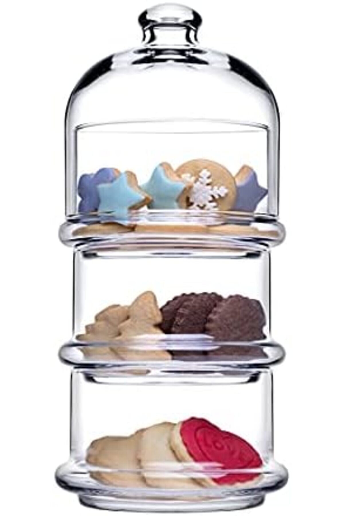 Shopverse Pati̇sseri̇e 3 Katlı Cam Kurabi̇yeli̇k - 102150 Trendfli̇ck 1014773