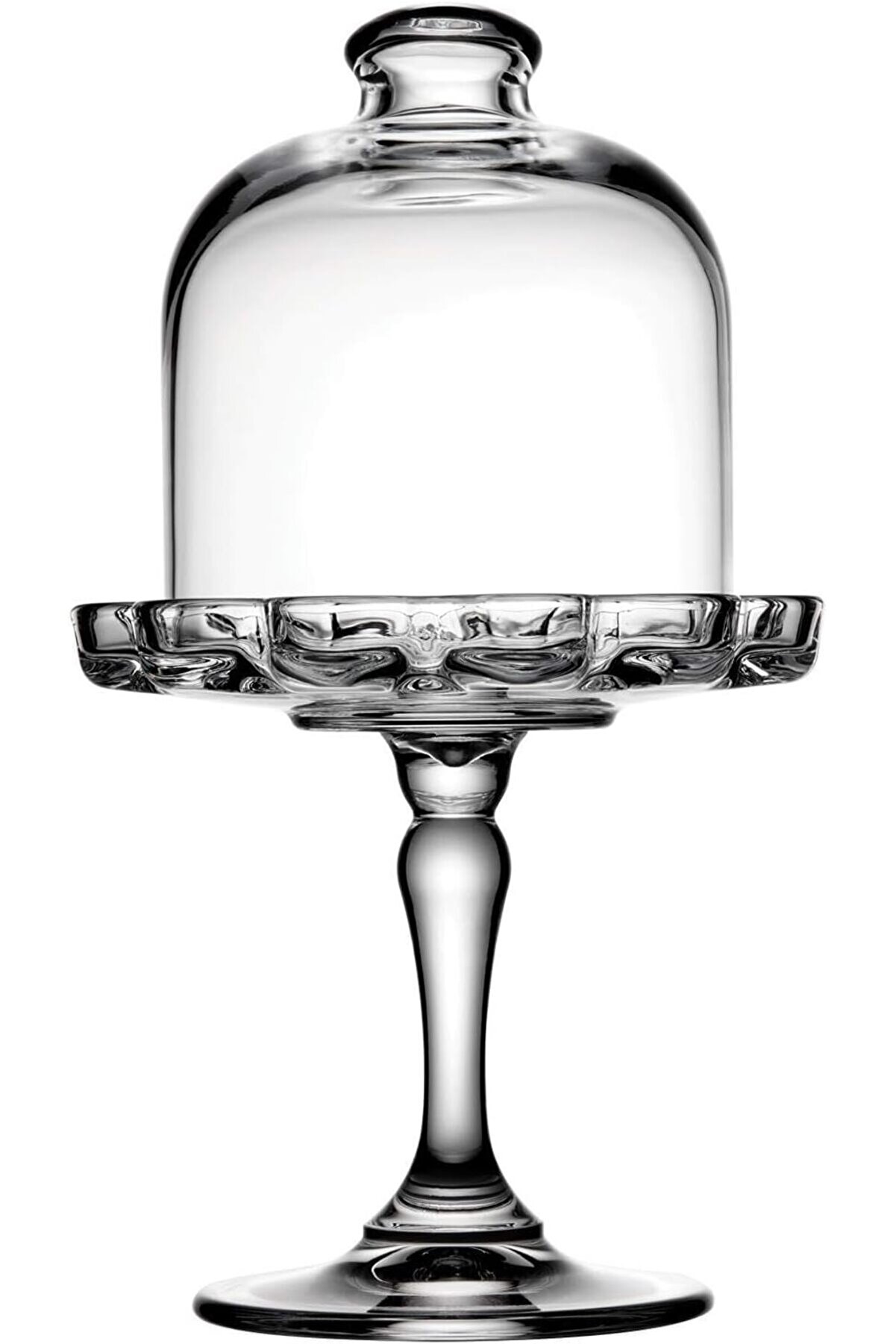 STOREMAX shopverse Mini Patisserie Ayaklı Cam Kapaklı Servis Tabağı trendflick 1014773