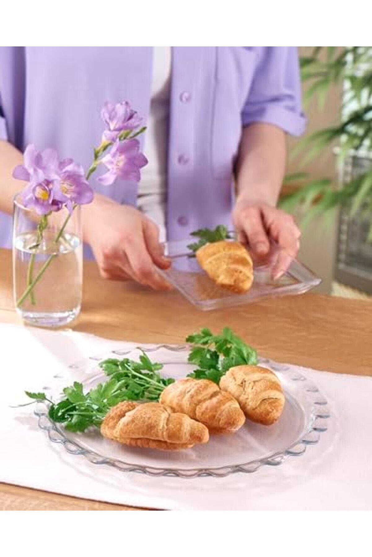 Shopverse Peti̇te Pati̇sseri̇e Servi̇s Tabağı - Tekli̇ Trendfli̇ck 1014773