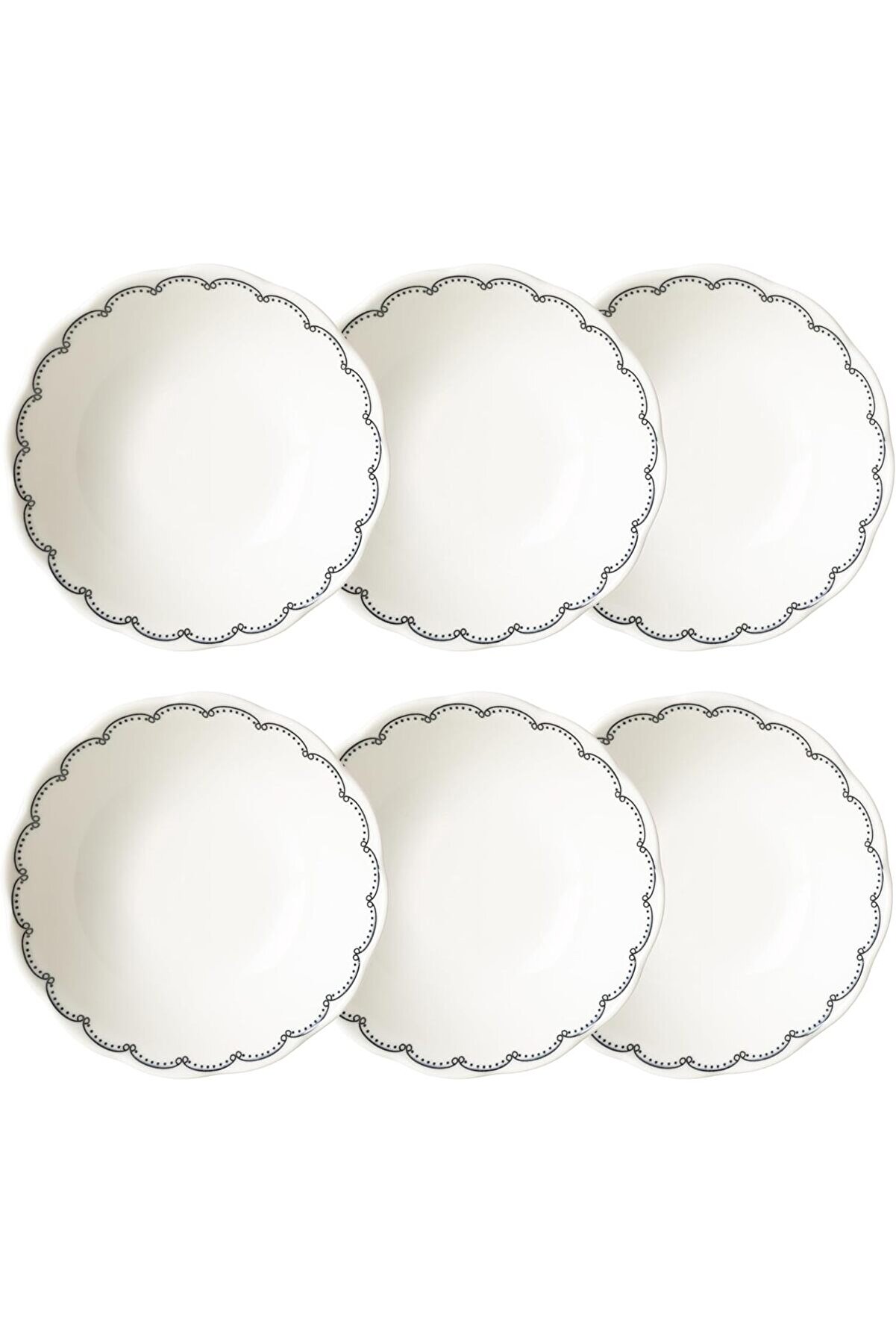 STOREMAX shopverse Concept Pearl Kase Seti 16 cm, 6'lı trendflick 1014773