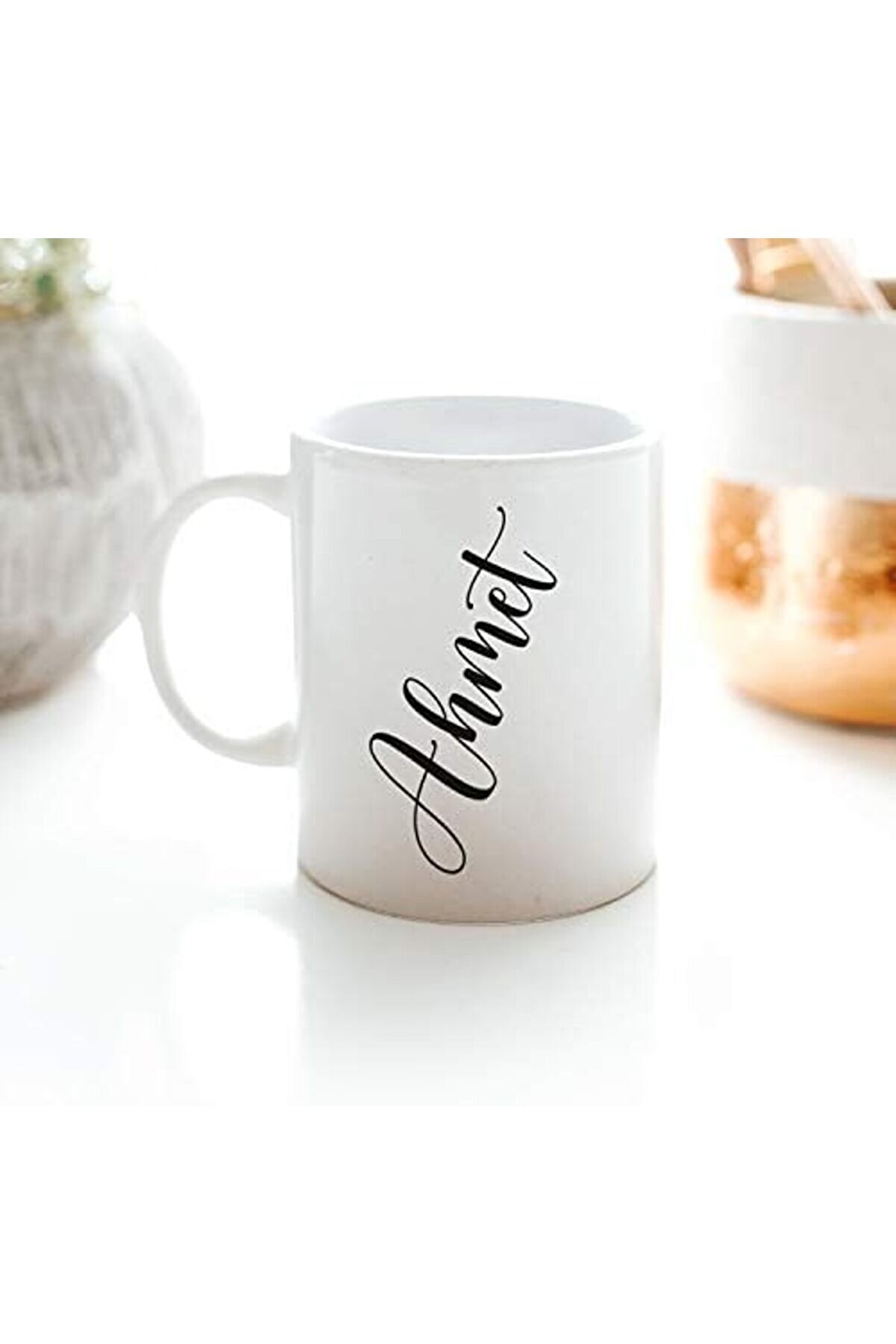 Shopverse Ahmet İsmi̇ne Özel Kupa Trendfli̇ck 1014773