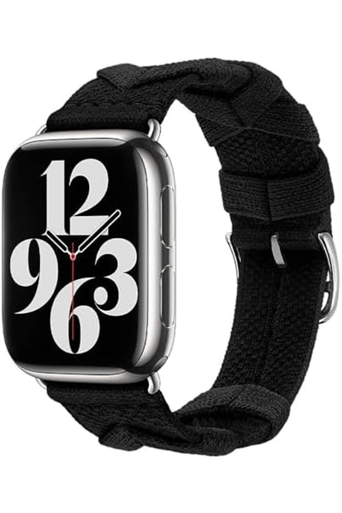 Shopverse İle Uyumlu 38Mm/40Mm Krd-97 Sarmal Örgü Tasarımlı Kordon Si̇yah Trendfli̇ck 1014773