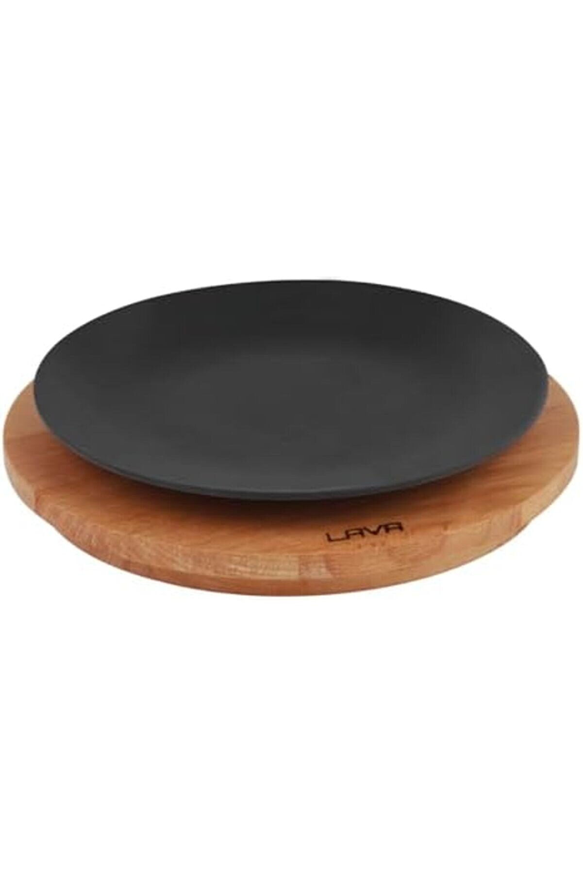 Shopverse D&ouml;k&uuml;m Yuvarlak Tabak, &Ccedil;ap 21 Ahşap Altlıklı - Lv As 168 Trendfli̇ck 1014773