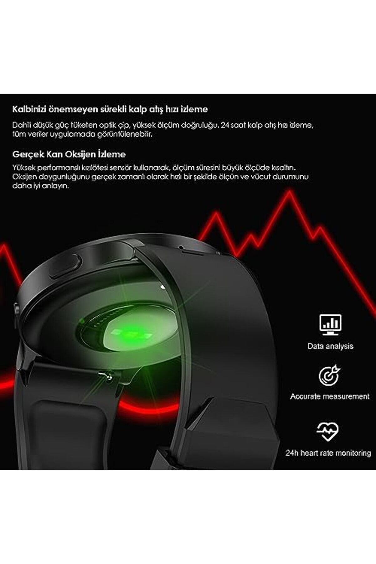 Shopverse Labs Akıllı Saat 1.43 İnç Büyük Ekran Ip68 Spor Mod Bt5.2 Si̇yah, Labs, 47Mm Trendfli̇ck 101