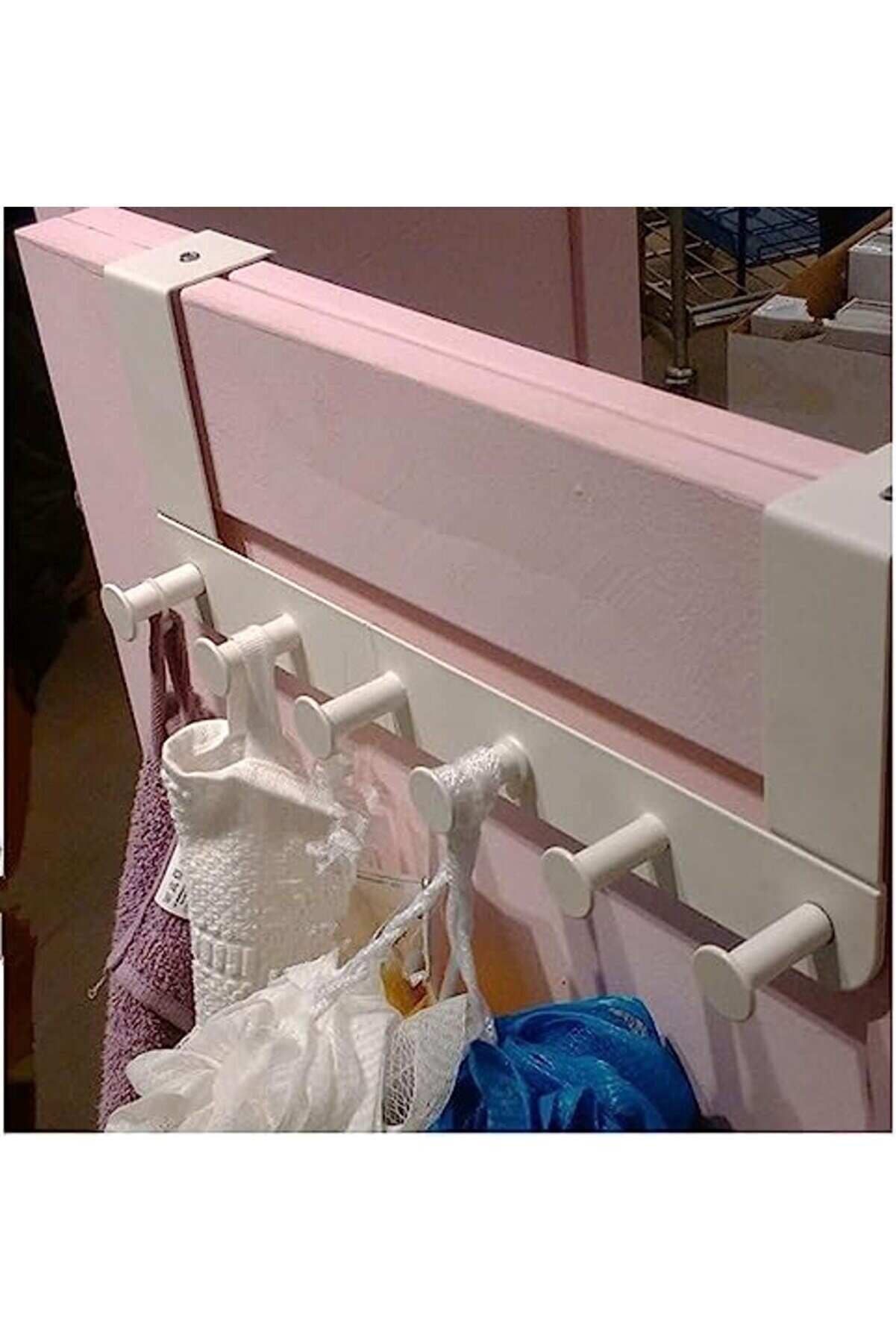 STOREMAX shopverse Kapı Askısı Kancaları Beyaz Metal Robe Havlu Kemerleri trendflick 1014773