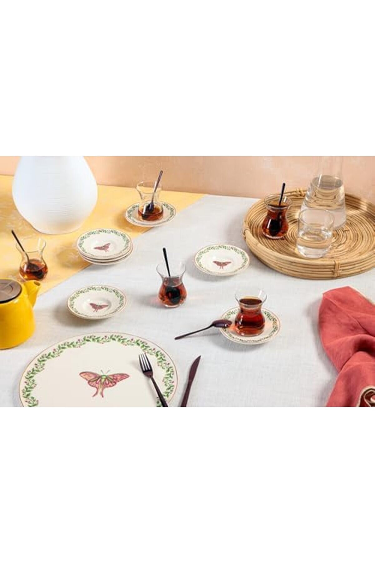 Shopverse Mi̇rrori̇ng 12 Parça 6 Ki̇şi̇li̇k Çay Takımı Trendfli̇ck 1014773