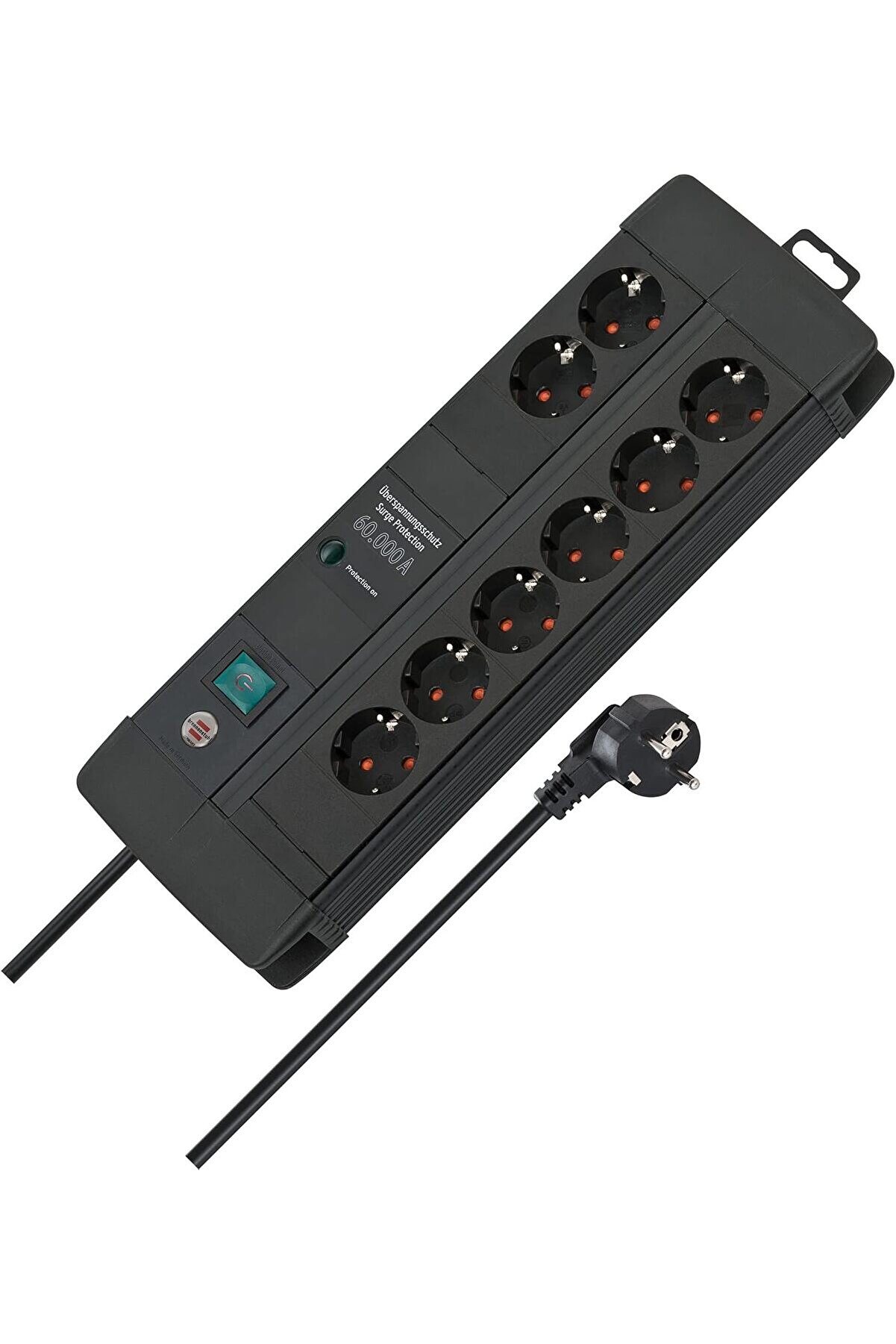 STOREMAX shopverse Premium- Duo Serisi 5 Yıl 60.000 Amper Akım Korumalı Özellikli 8 Soketli 3 Metre Kablolu P