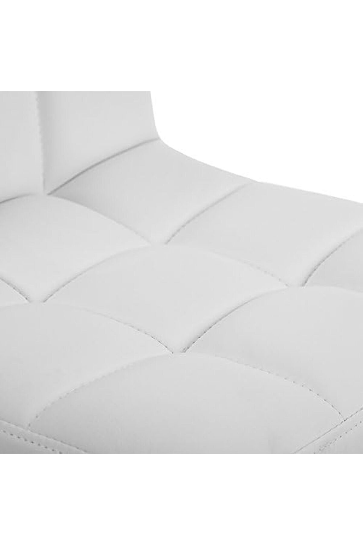 Shopverse Bar Tabureleri̇, 2 Li̇ Set, Yüksekli̇ği̇ Ayarlanabi̇li̇r Pu Kapaklı Bar, 360° Döner, Arkalı