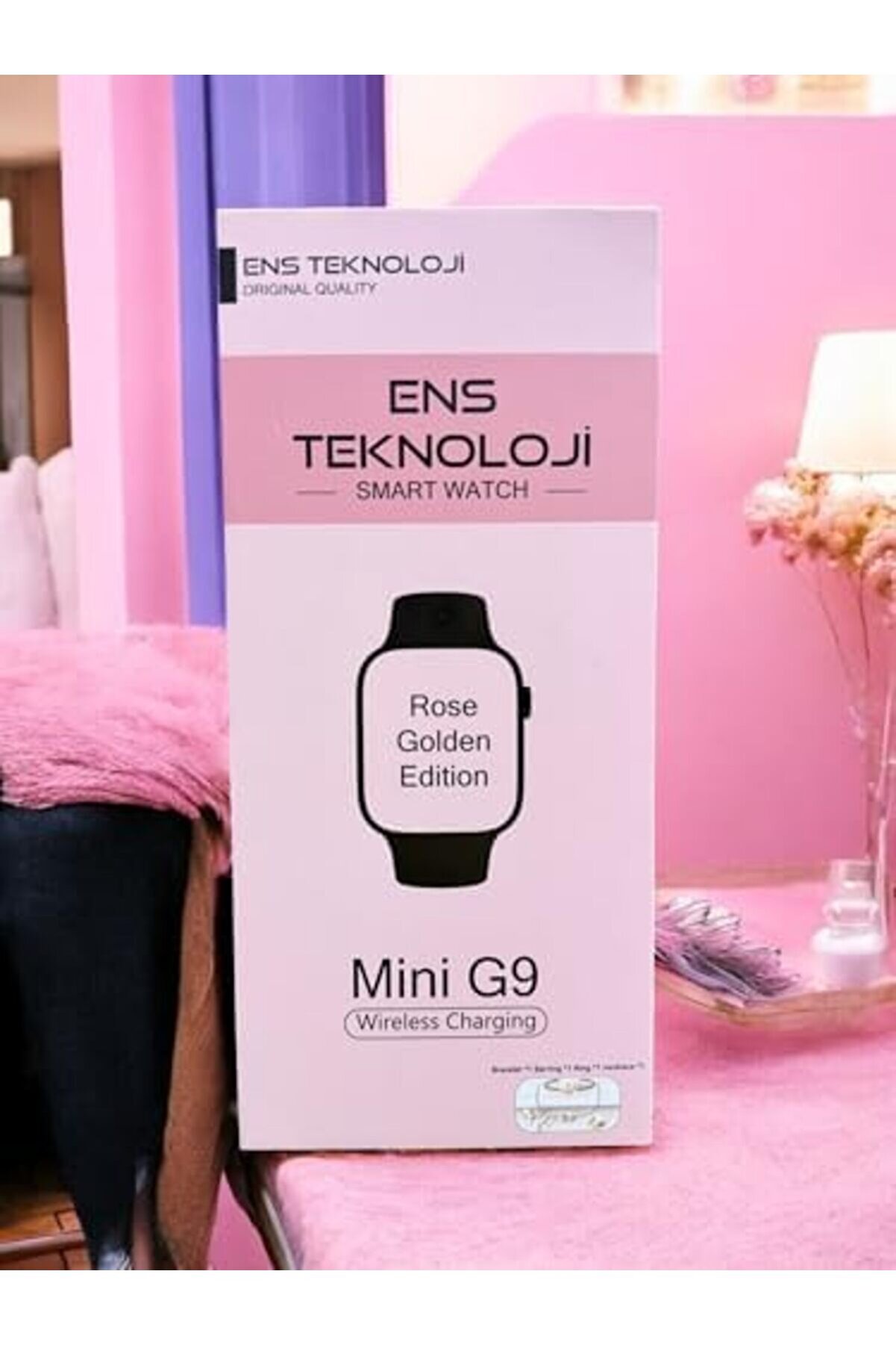 Shopverse Akıllı Saat Smart G9 Mi̇ni̇ 3 Farklı Kordon Ve Aksesuar Seti̇ Trendfli̇ck 1014773