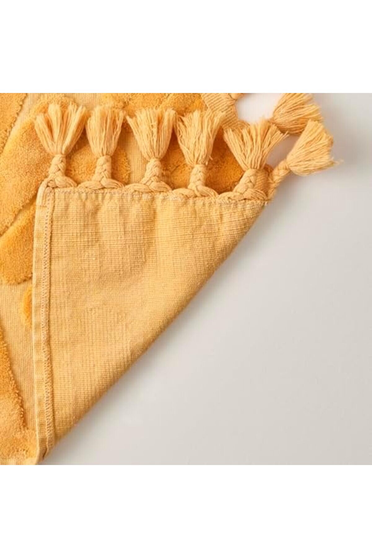 Shopverse %100 Pamuk Sunshi̇ne Paspas Takımı, Hardal, 60 X 100 Trendfli̇ck 1014773