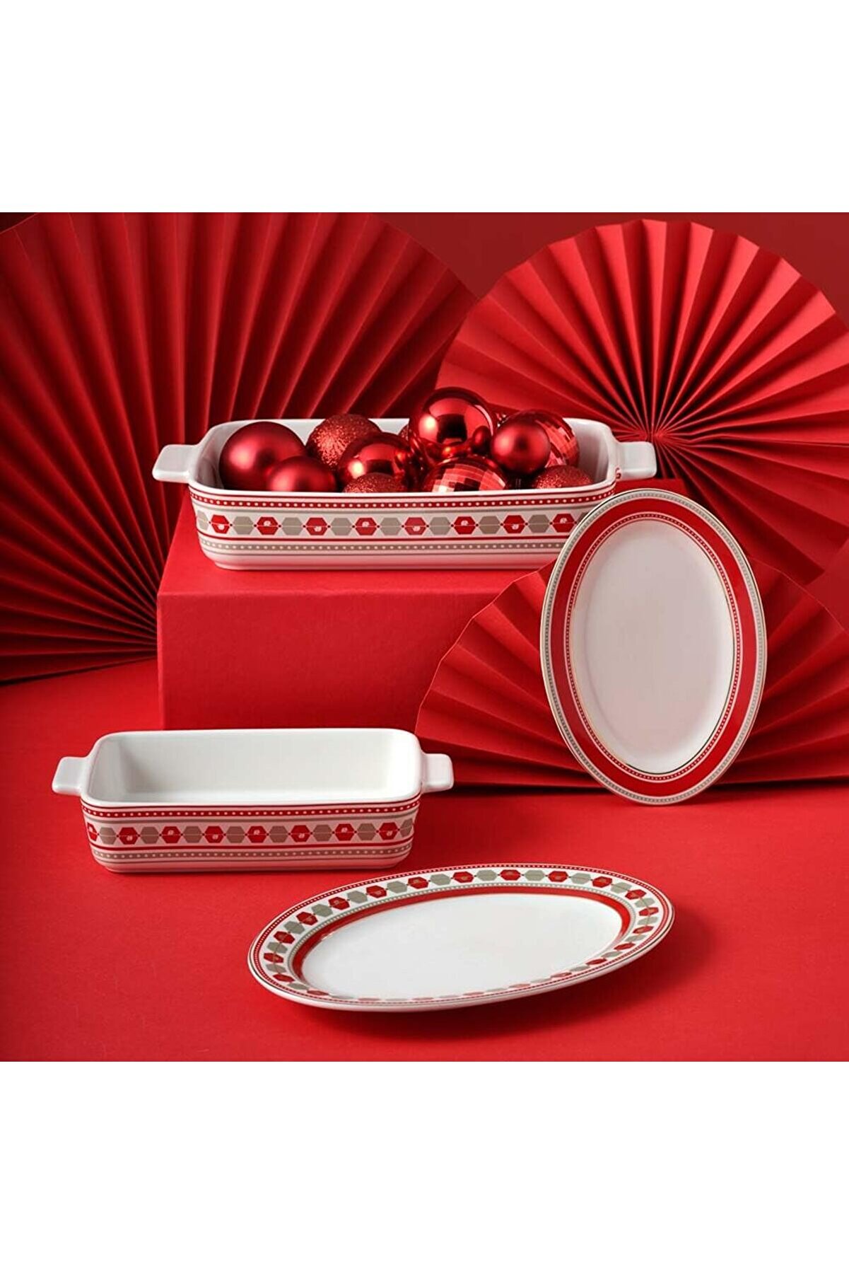 STOREMAX shopverse Hollie Yılbaşı Büyük Boy Fırın Tepsisi 5x19x5,5 cm trendflick 1014773