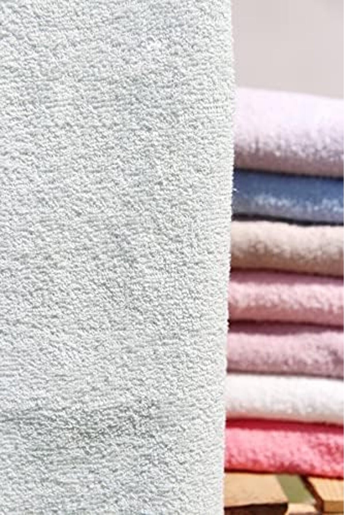 Shopverse %100 Pamuk Renkli̇ 70X140 Havlusu Mi̇nt Trendfli̇ck 1014773