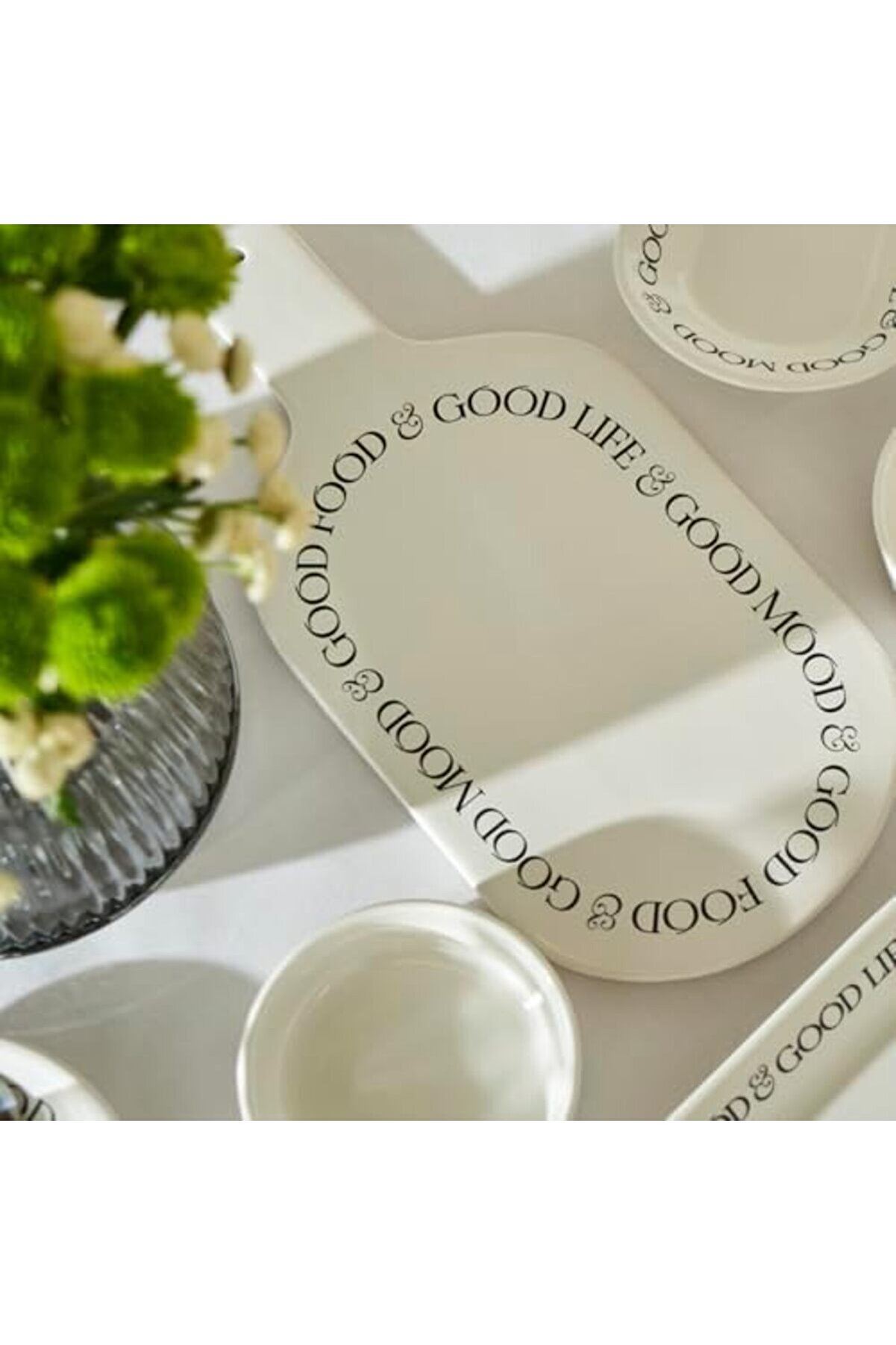 Shopverse Serami̇k 26 Parça 6 Ki̇şi̇li̇k Kahvaltı Takımı Beyaz Trendfli̇ck 1014773