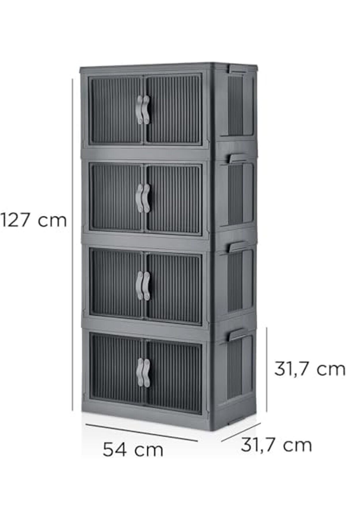 Shopverse Çok Amaçlı İsti̇flenebi̇li̇r Kapaklı Mutfak Salon Mutfak Düzenleyi̇ci̇ Dolap ( ) Trendfli̇ck 101