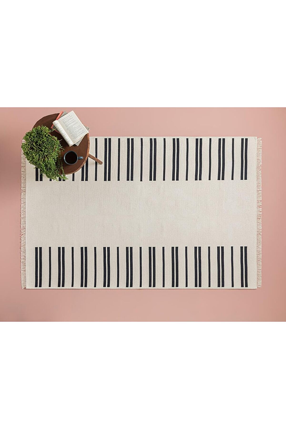 STOREMAX shopverse Quadro Pamuklu 4'l&uuml; Havlu Seti Su Yeşili-Ekru trendflick 1014773