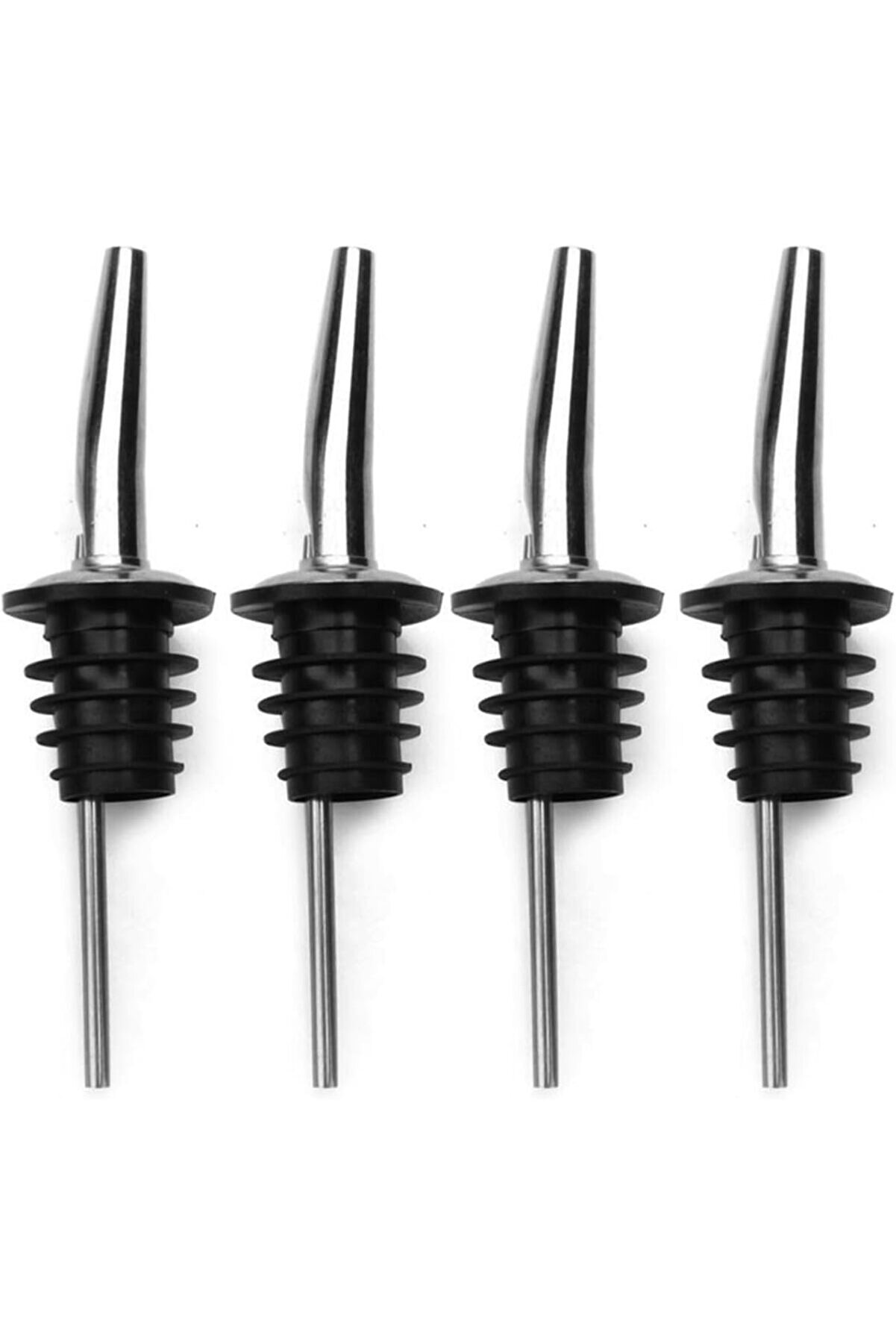 STOREMAX shopverse 2 Adet Paslanmaz Çelik Yağdanlık Ucu,Bar,Restorant,Cafe Ev İçin Yağdanlık Ve Şişe Tıpası T