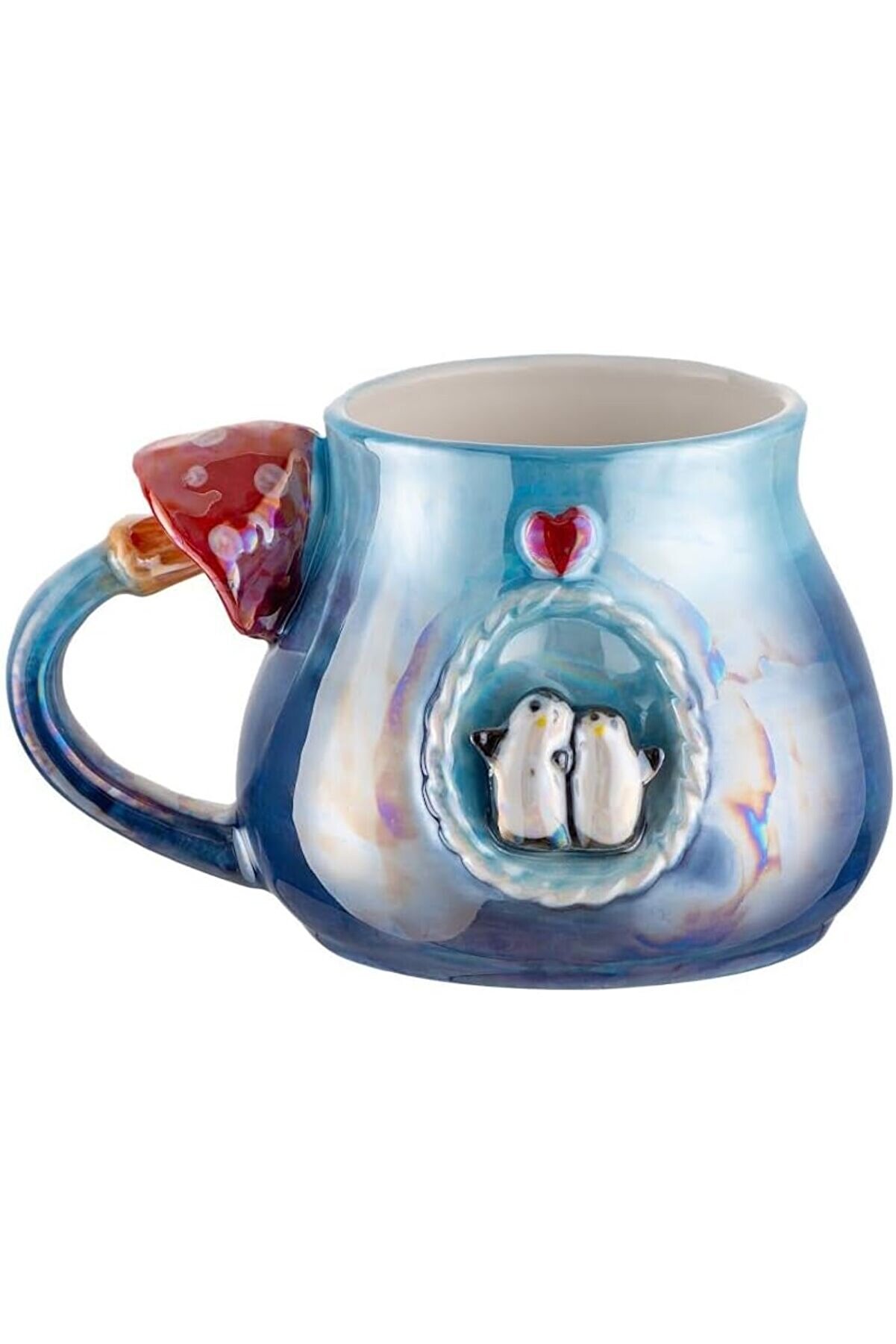 Shopverse Penguen Kupa 400 Ml Laci̇vert Trendfli̇ck 1014773