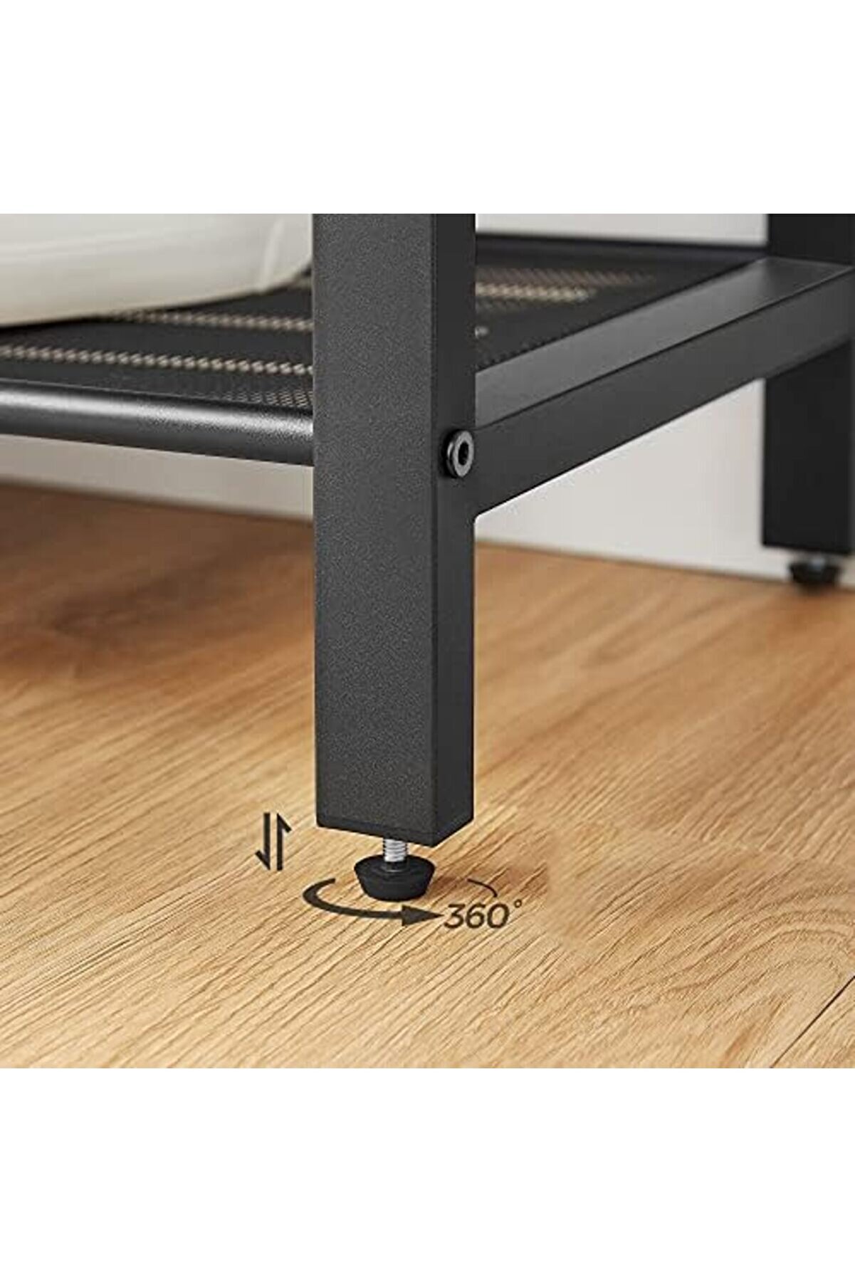 Shopverse Ayakkabı Rafı, Ayakkabı Rafı, 4 Ve Geni̇ş Yüzeyli̇ Cepler İçi̇n, Gi̇ri̇ş Alanı, Kori̇dor, Metal,