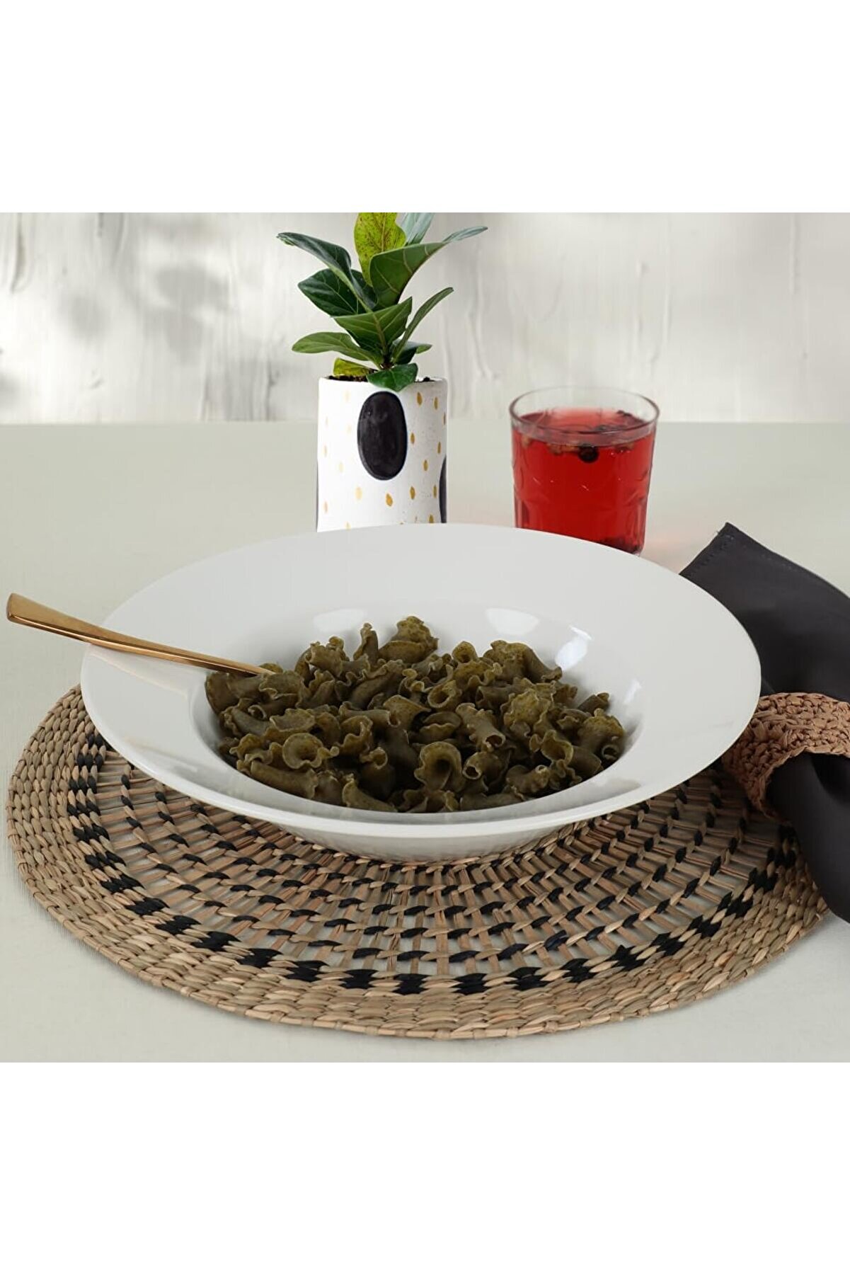 STOREMAX shopverse Beyaz Makarna Tabağı 26 Cm 006 trendflick 1014773