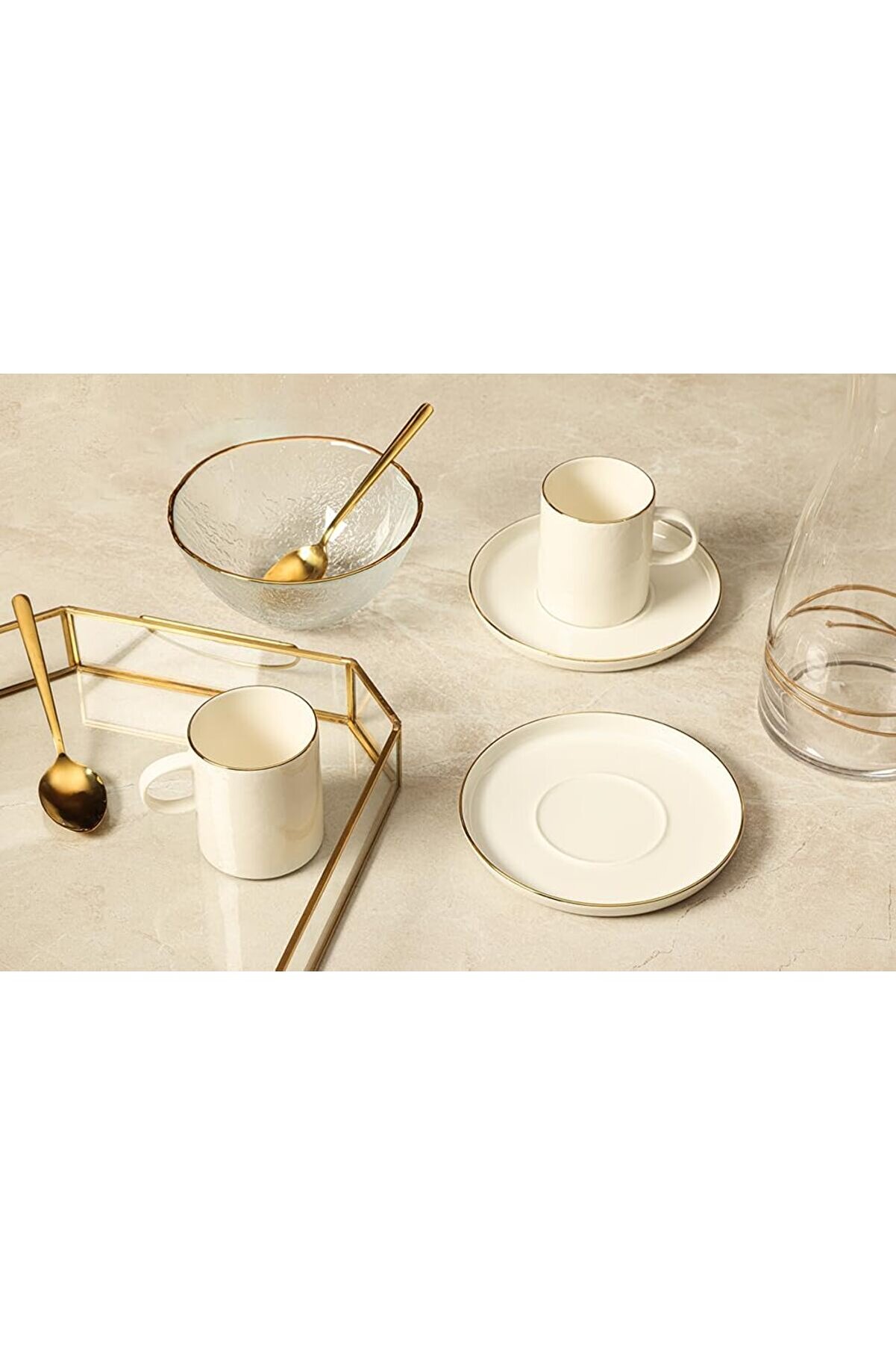 STOREMAX shopverse Illusion 2 Kişilik Çay Fincan Takımı 200cc trendflick 1014773