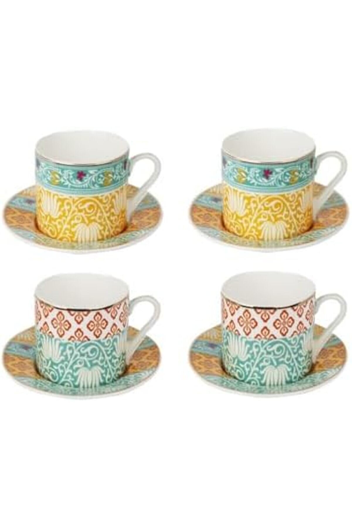 Shopverse Art Eli̇ana Dörtlü Kahve Fi̇ncanı Seti̇ Trendfli̇ck 1014773