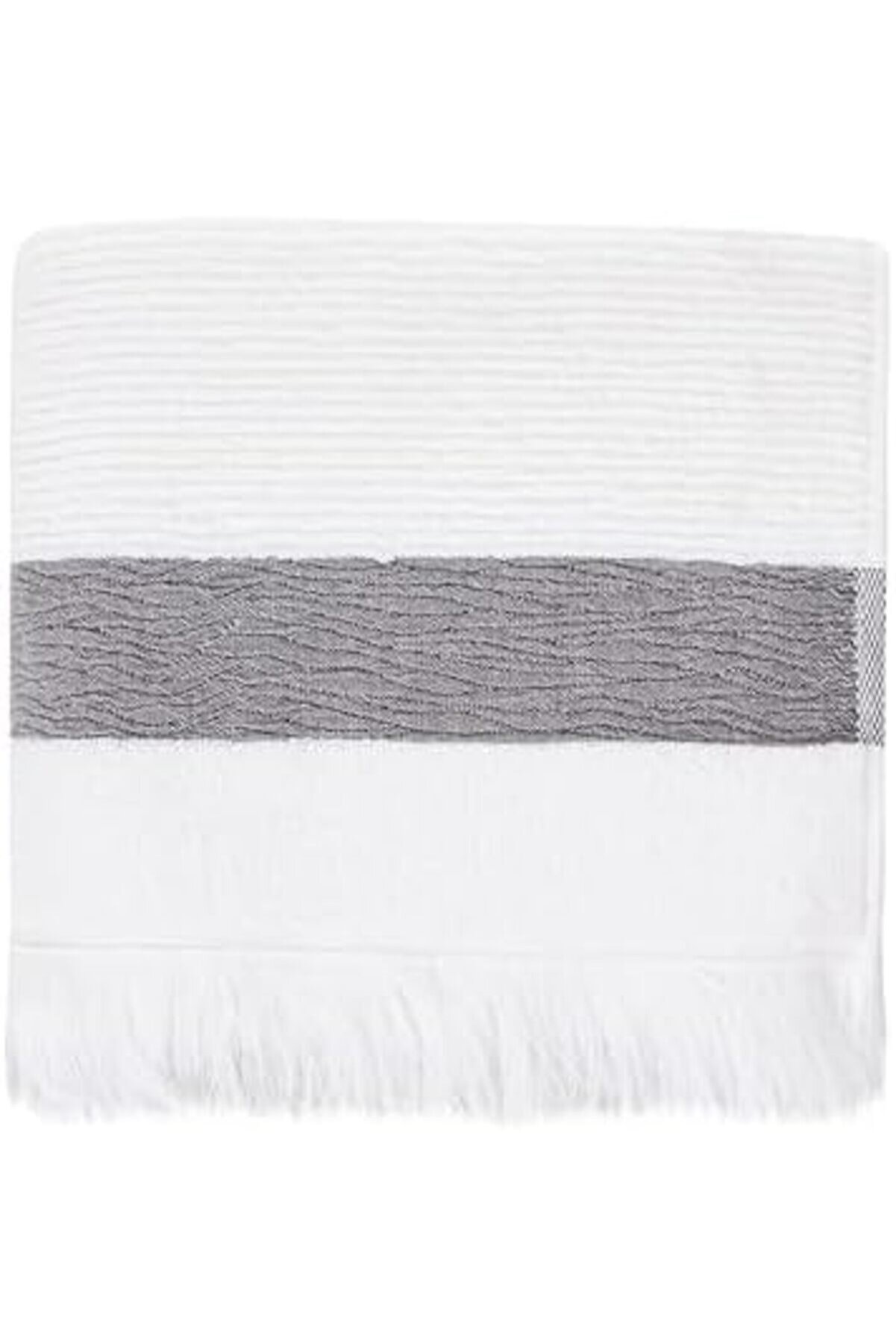 Shopverse Concept Borla Beyaz Havlu 50X80 Cm Trendfli̇ck 1014773