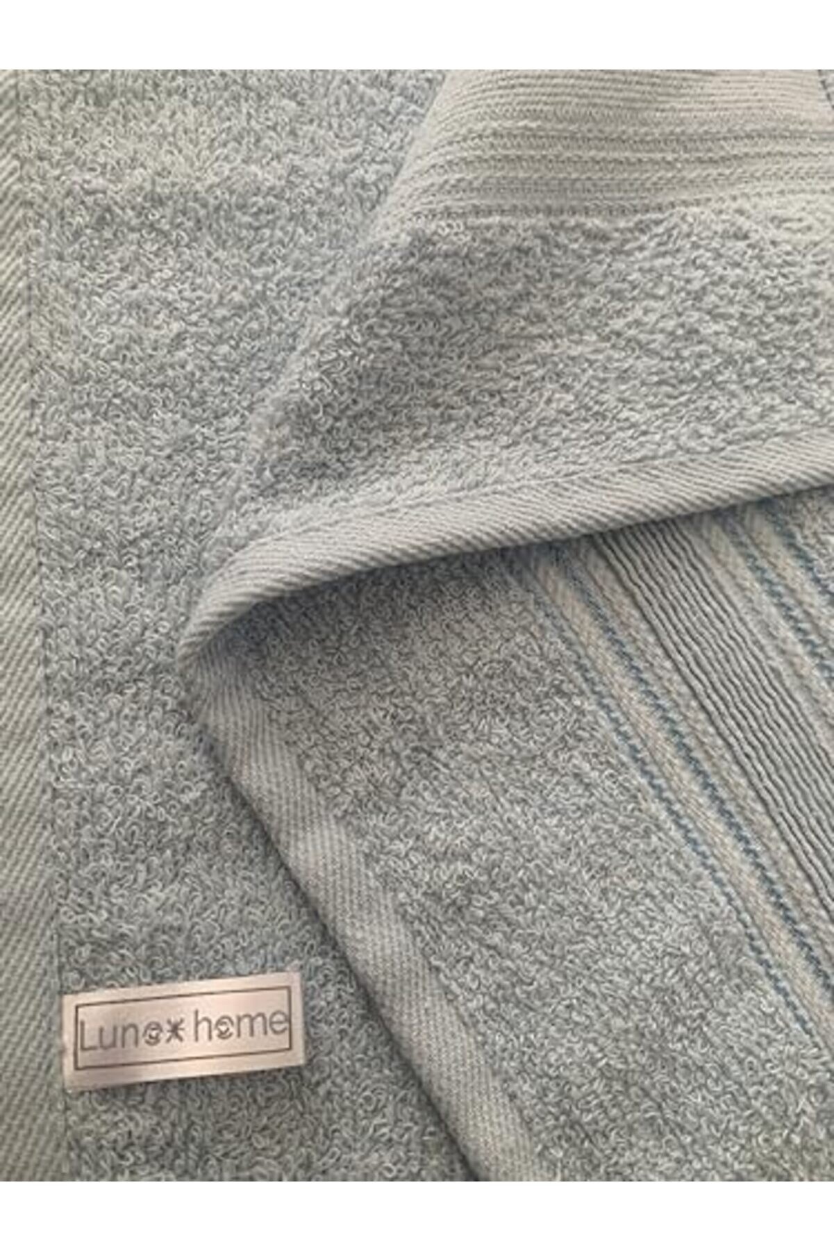 %100 Havlu Takımı Vücut Havlusu 90X140 Cm, Baş Havlusu 50X80 Cm, Ekstra Yumuşaklık (Mavi̇) 978262