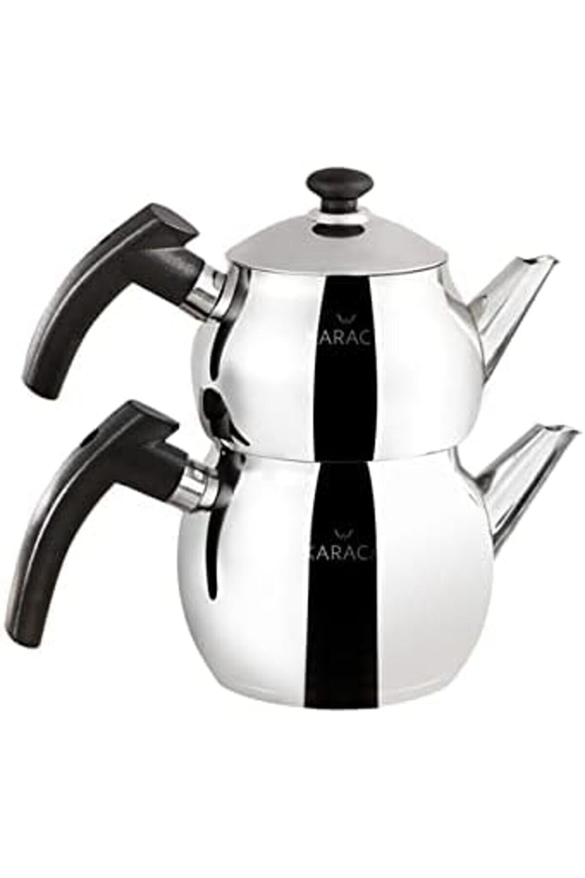 Shopverse Mi̇ni̇ Boy Çaydanlık Takımı Si̇yah Trendfli̇ck 1014773