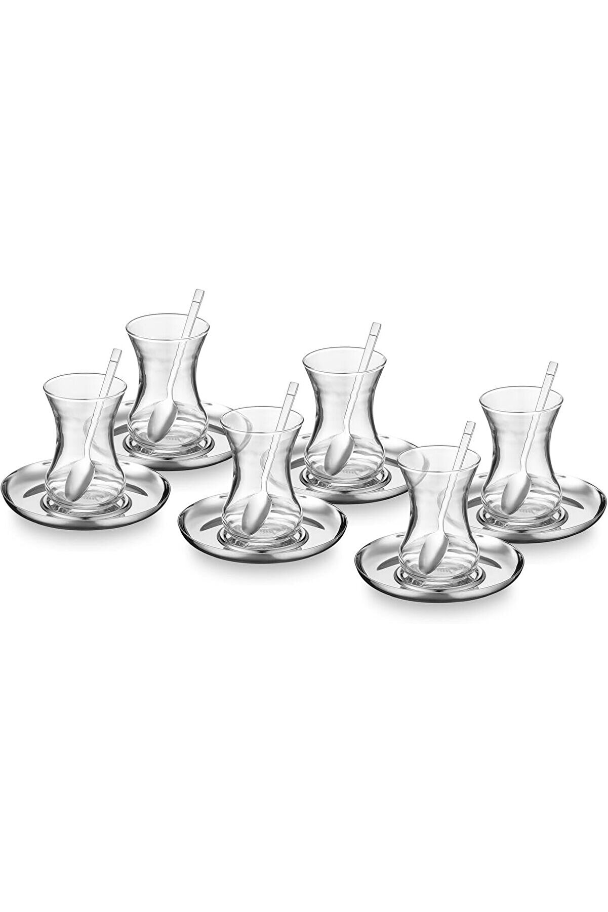 STOREMAX shopverse Mia 18 Par&ccedil;a 6 Kişilik &Ccedil;elik &Ccedil;ay Seti trendflick 1014773