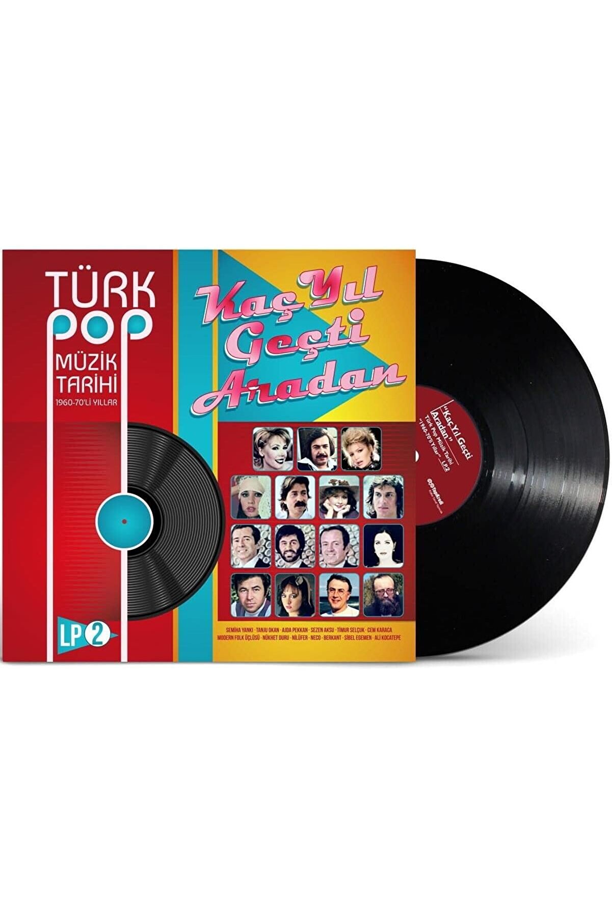 STOREMAX shopverse K&uuml;lt&uuml;r Sanat Lp-T&uuml;rk Pop Muzik Tarihi 1960-70'Li Yıllar - 2- Kac Yil Gecti Aradan Vol