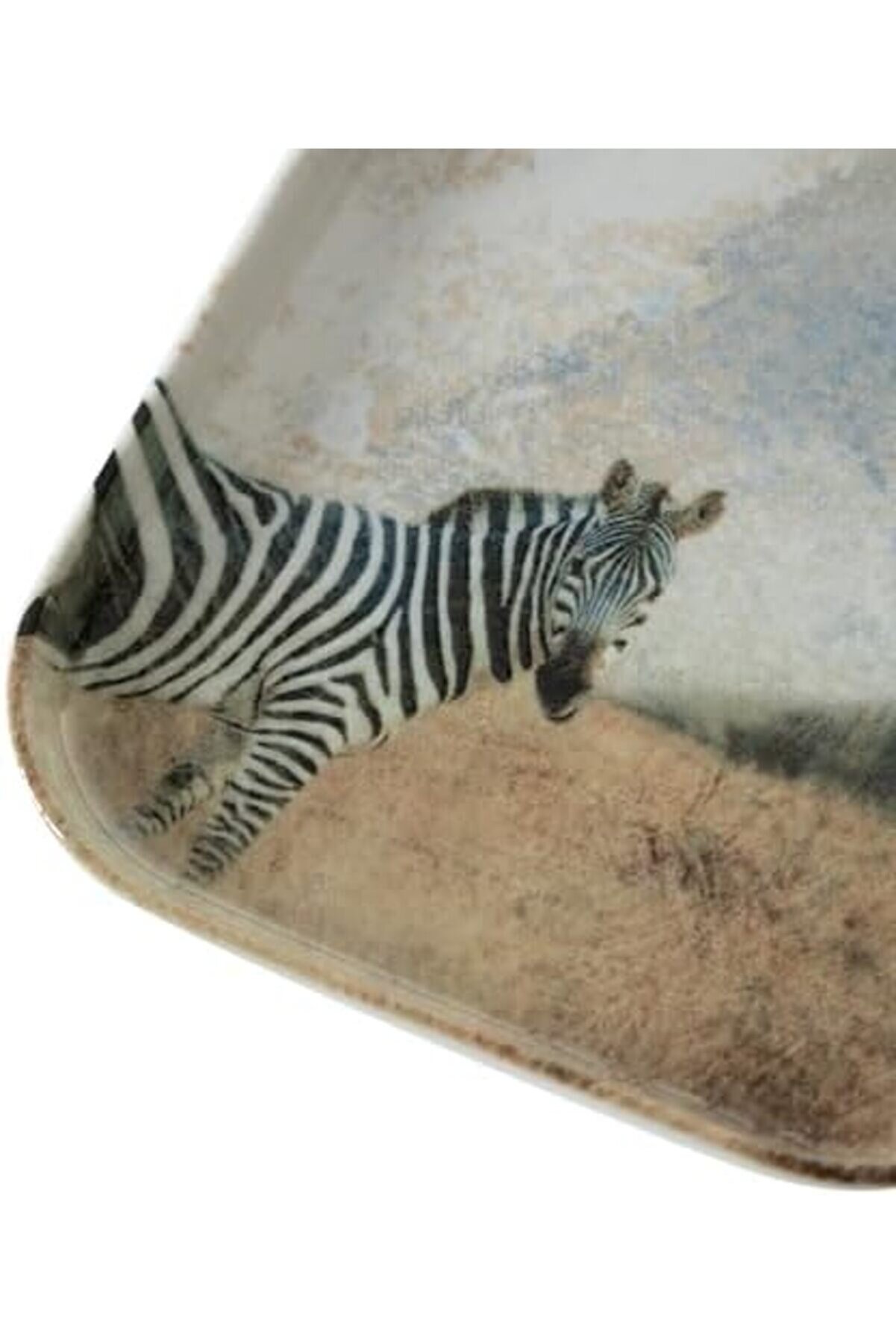 Shopverse Concept Kare Tabak 17Cm-Zebra Trendfli̇ck 1014773