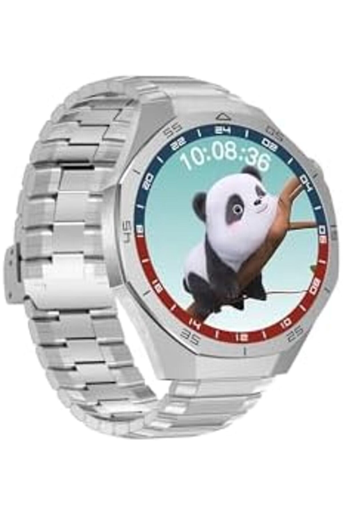 Shopverse Amoled Ekran 48Mm Metal Ve Si̇li̇kon Kordonlu Akıllı Saat Gri̇ Wt6 Pro Trendfli̇ck 1014773