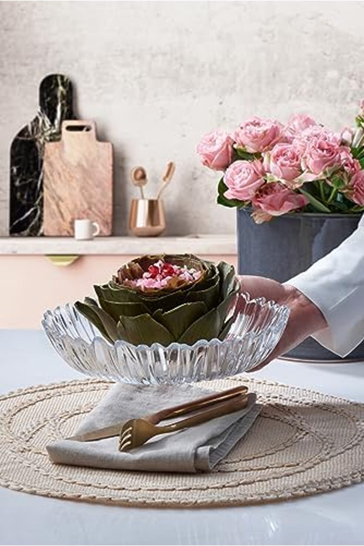 Shopverse 10555 Arurora Yemek Tabağı 6"Lı Trendfli̇ck 1014773