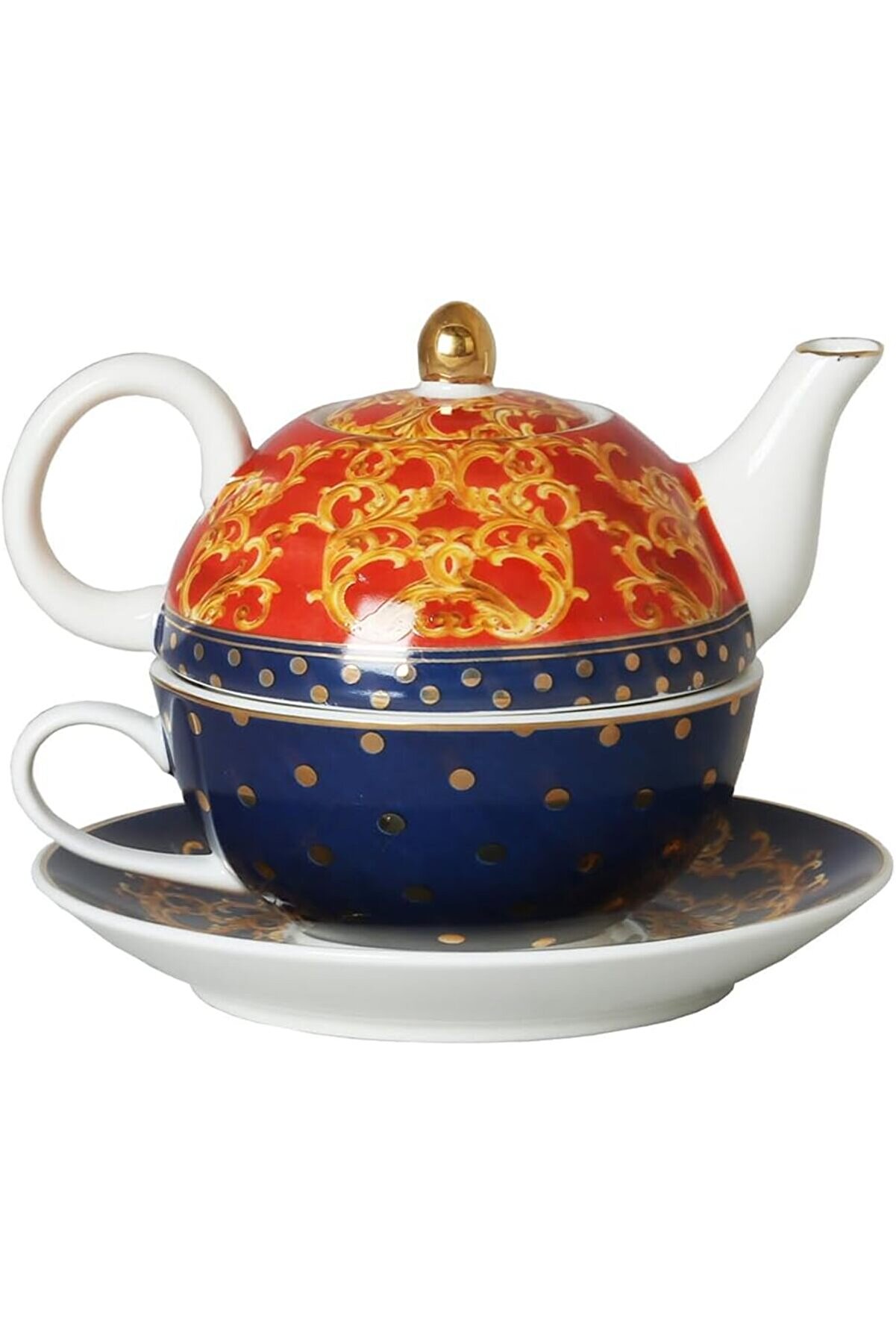 STOREMAX shopverse Art Clarissa Tek Kişilik Demlik & Fincan Set trendflick 1014773