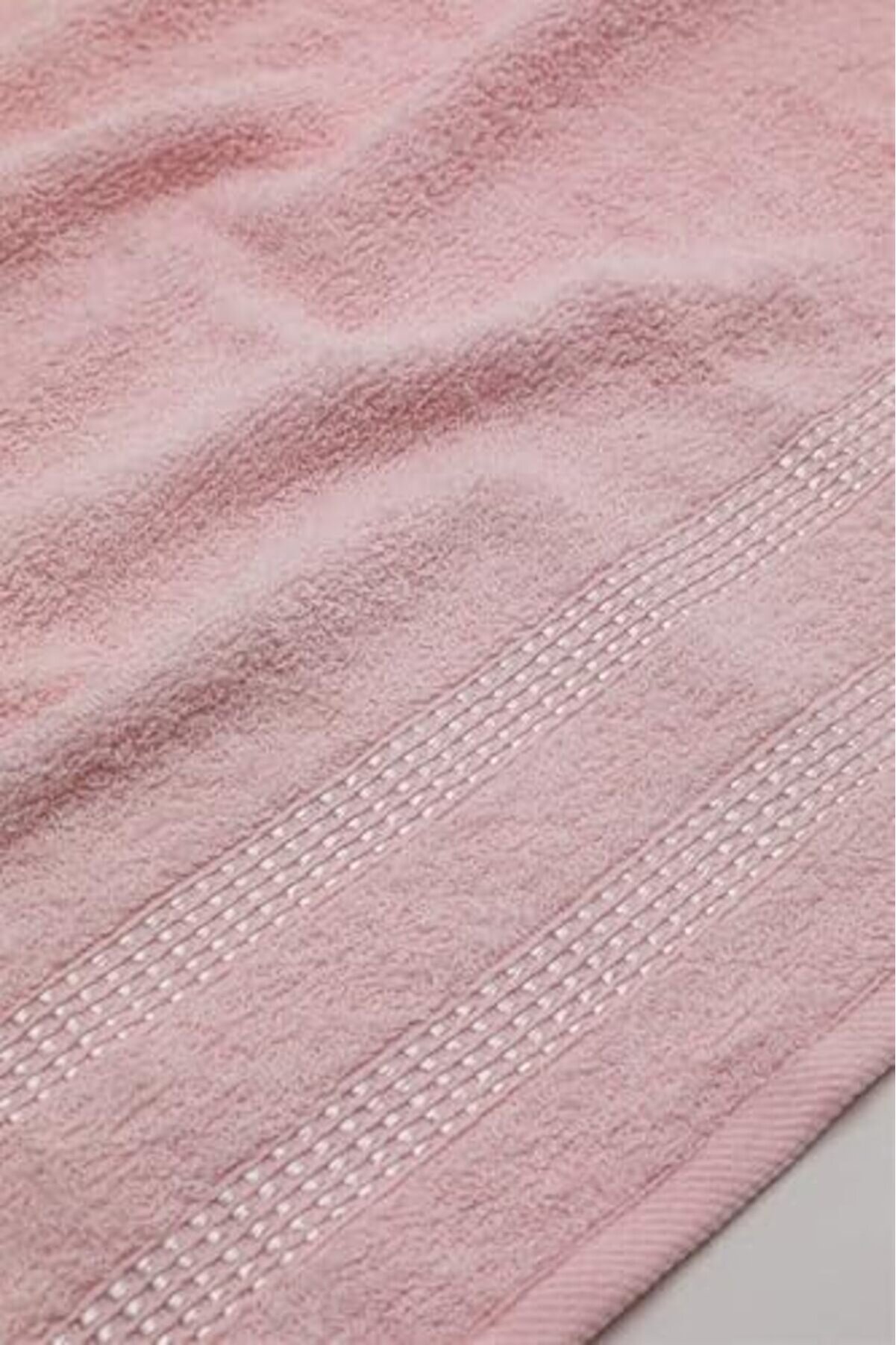 Shopverse El Y&uuml;z Yumuşak Duş Havlusu 50 X 90 Cm - Pudra Pembe Trendfli̇ck 1014773