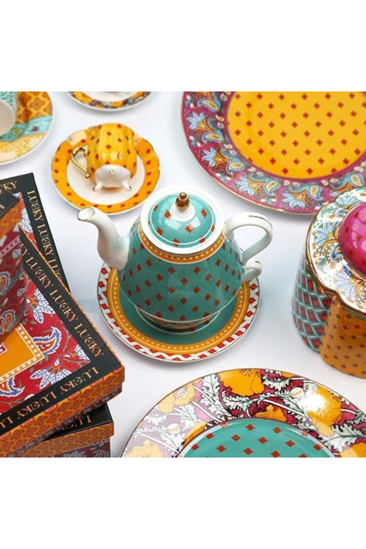 Shopverse Art Eli̇ana Tek Ki̇şi̇li̇k Demli̇k & Fi̇ncan Set Trendfli̇ck 1014773