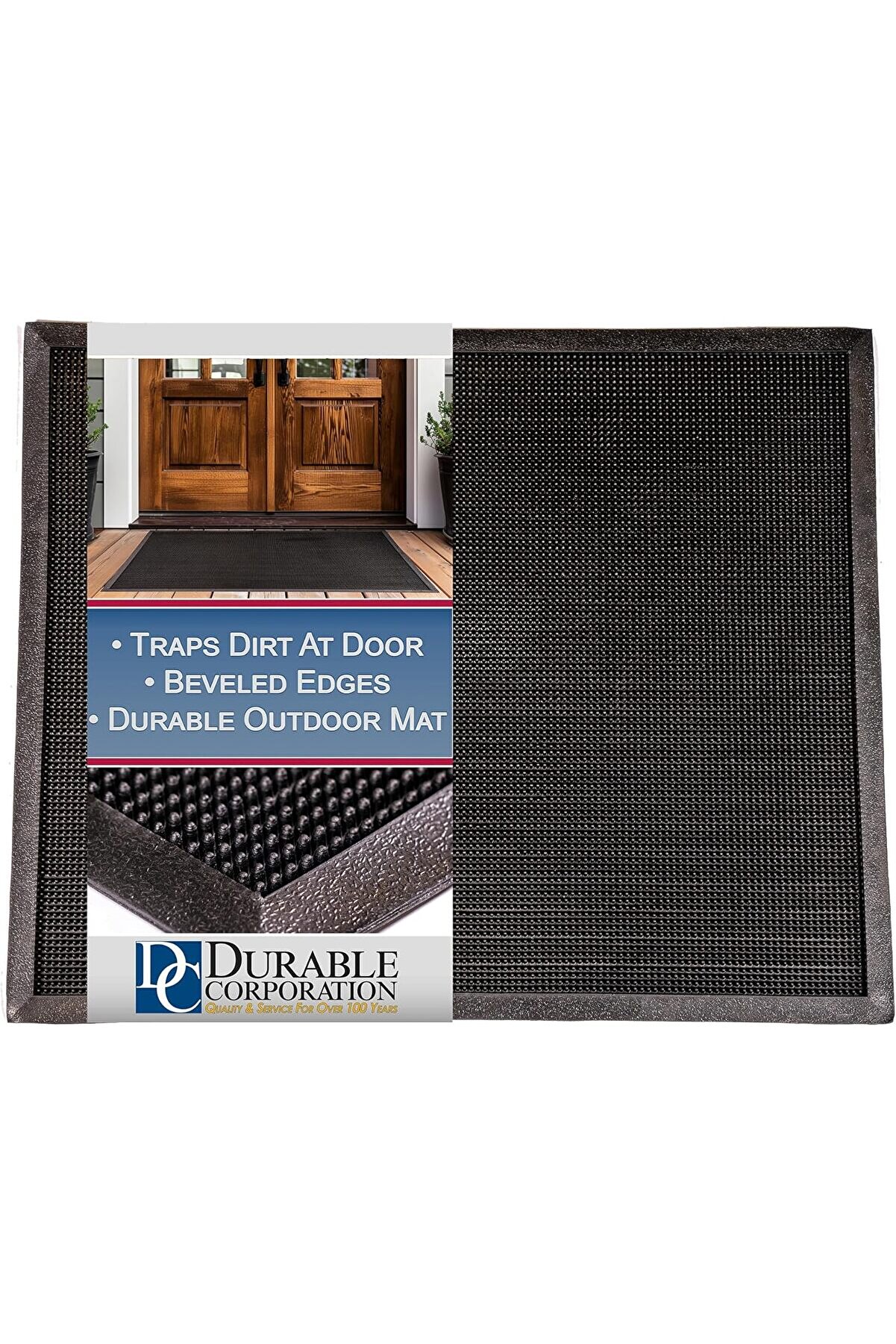 STOREMAX shopverse dayanıklı, kauçuk, parmak ucu, dış mekanlar için, 24 inç x 32 inç, siyah, 1 trendflick 101