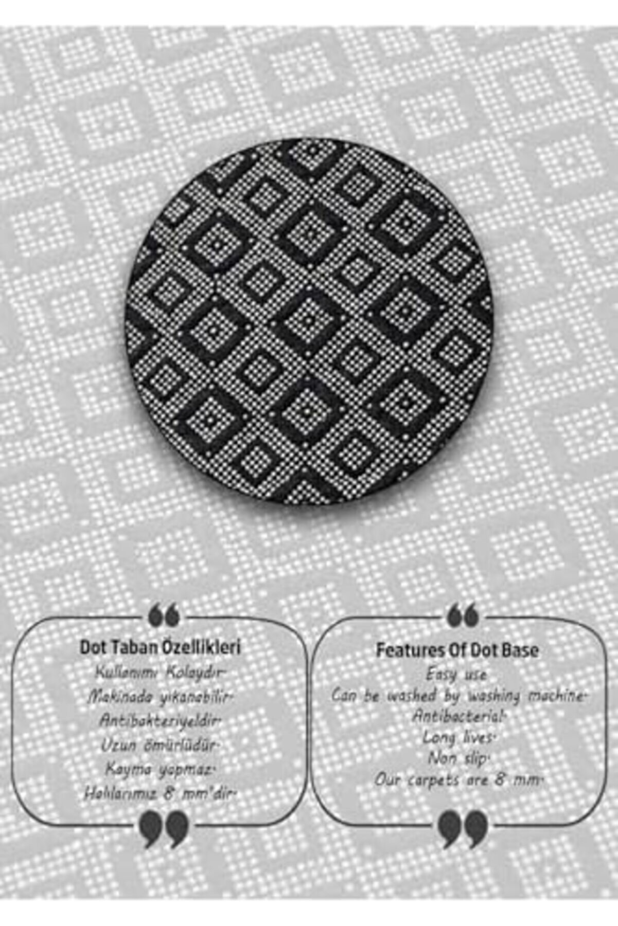 Shopverse Halısı Djt 2Li̇ Set Paspası Kaymaz Tabanlı Klozet Takımı Trendfli̇ck 1014773