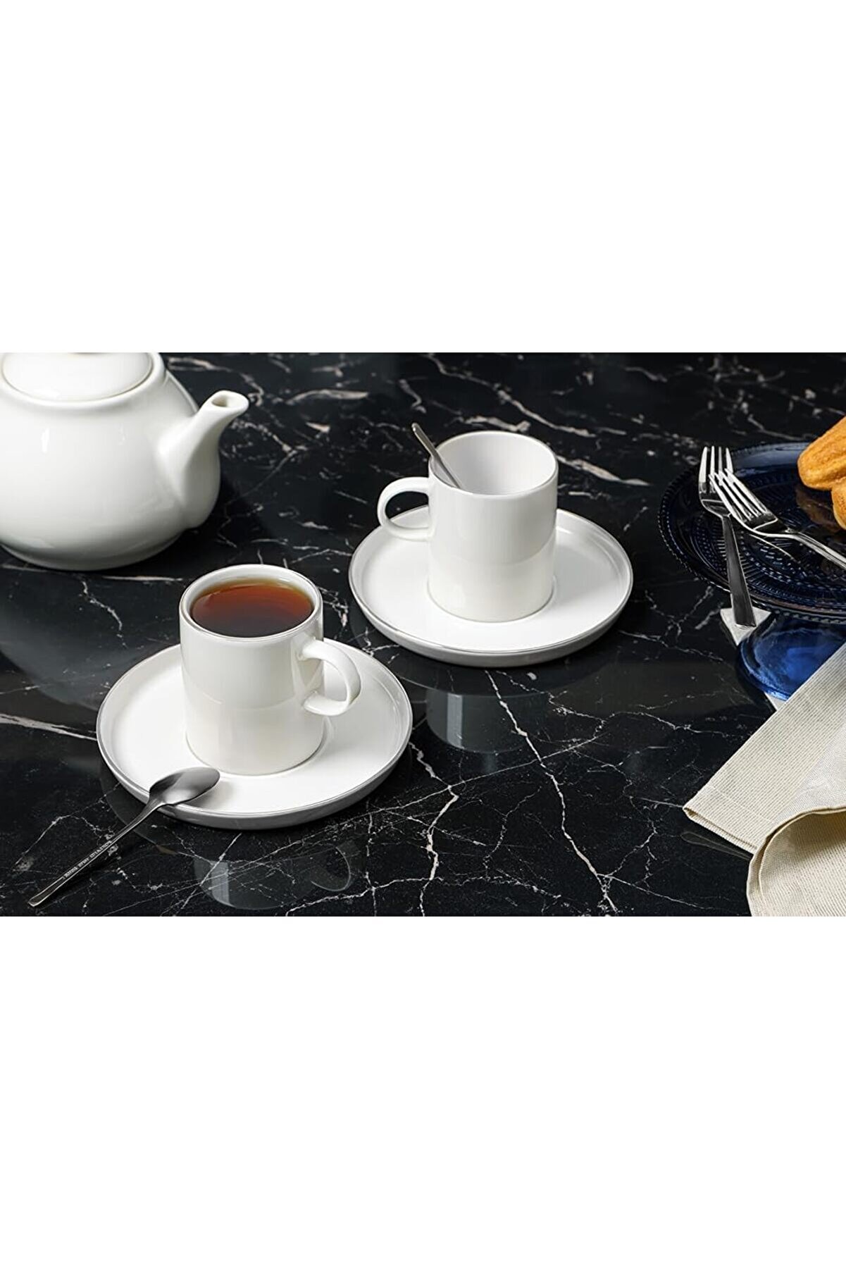 STOREMAX shopverse Chopin Platin 2 Kişilik &Ccedil;ay Fincan Takımı 200cc trendflick 1014773