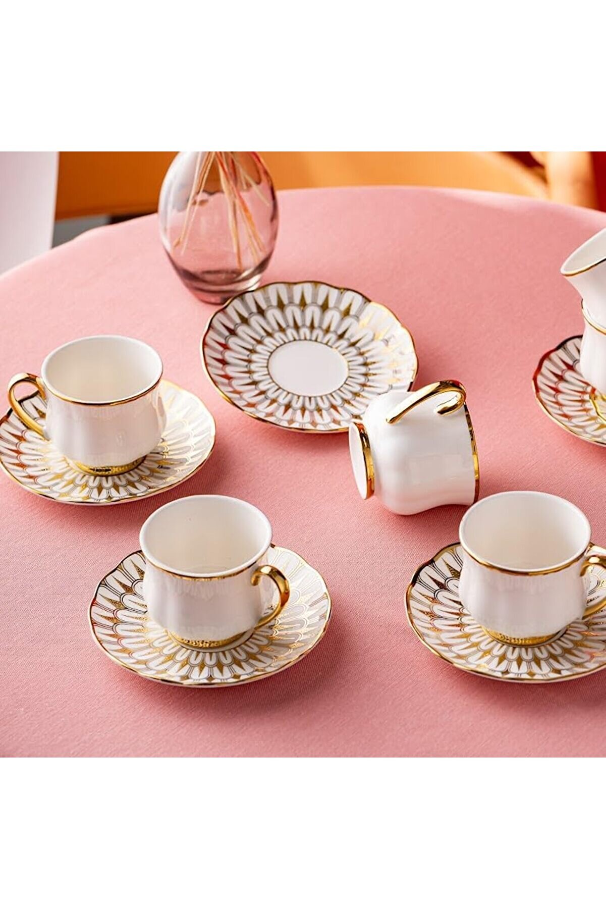 Shopverse Rumeli̇ 6 Ki̇şi̇li̇k Kahve Fi̇ncan Takımı Trendfli̇ck 1014773