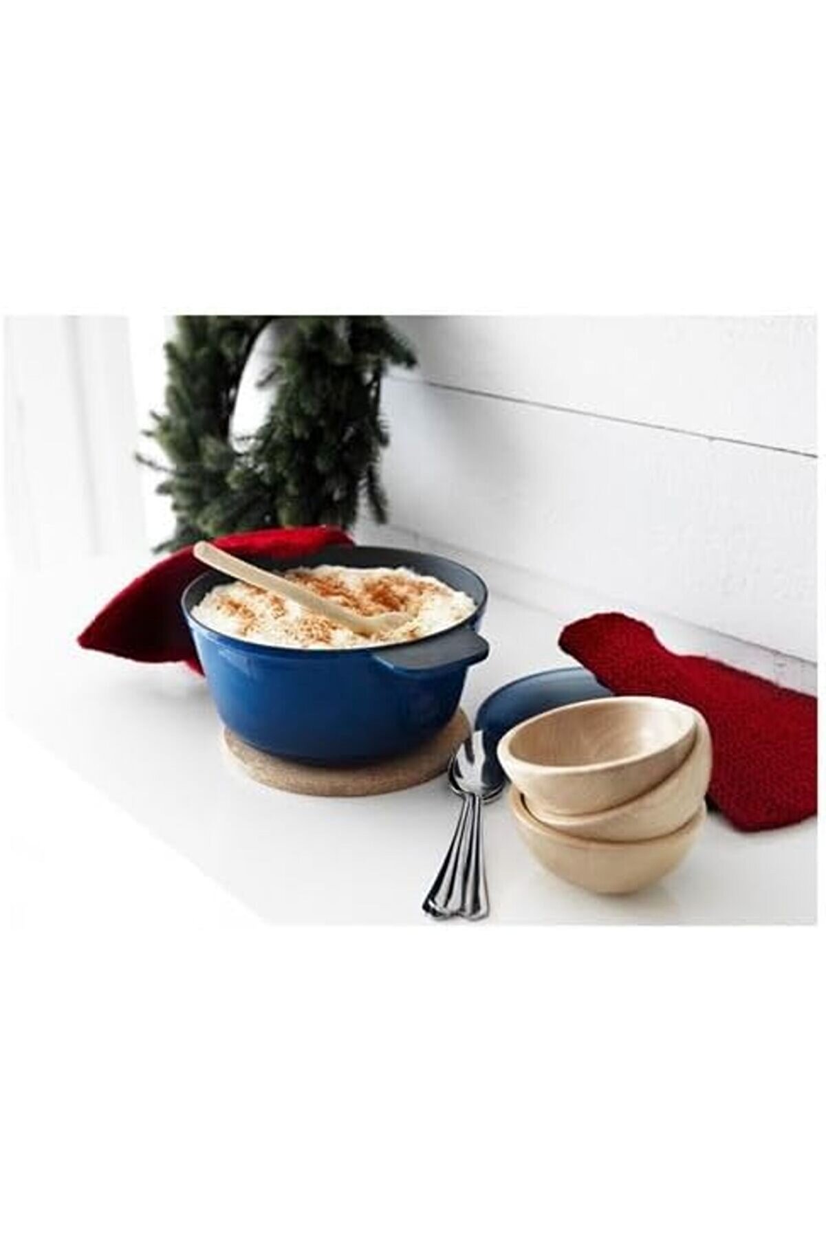 Shopverse Bambu Servi̇s Kasesi̇ Ölçü 12 Cm Bambu Çerezli̇k Kase Trendfli̇ck 1014773