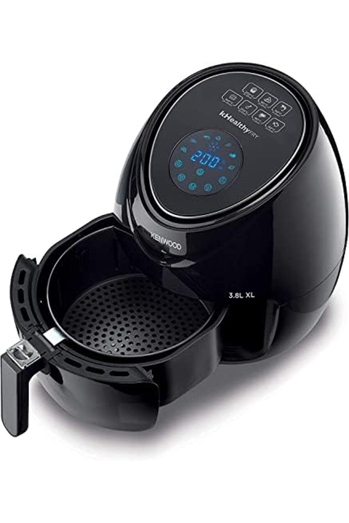 Shopverse Ai̇rfryer Xl Hava Fri̇tözü Si̇yah Hfp30.000Bk - 3,8 Li̇tre Geni̇ş Kapasi̇te, 1500 Watt, Dokunmat