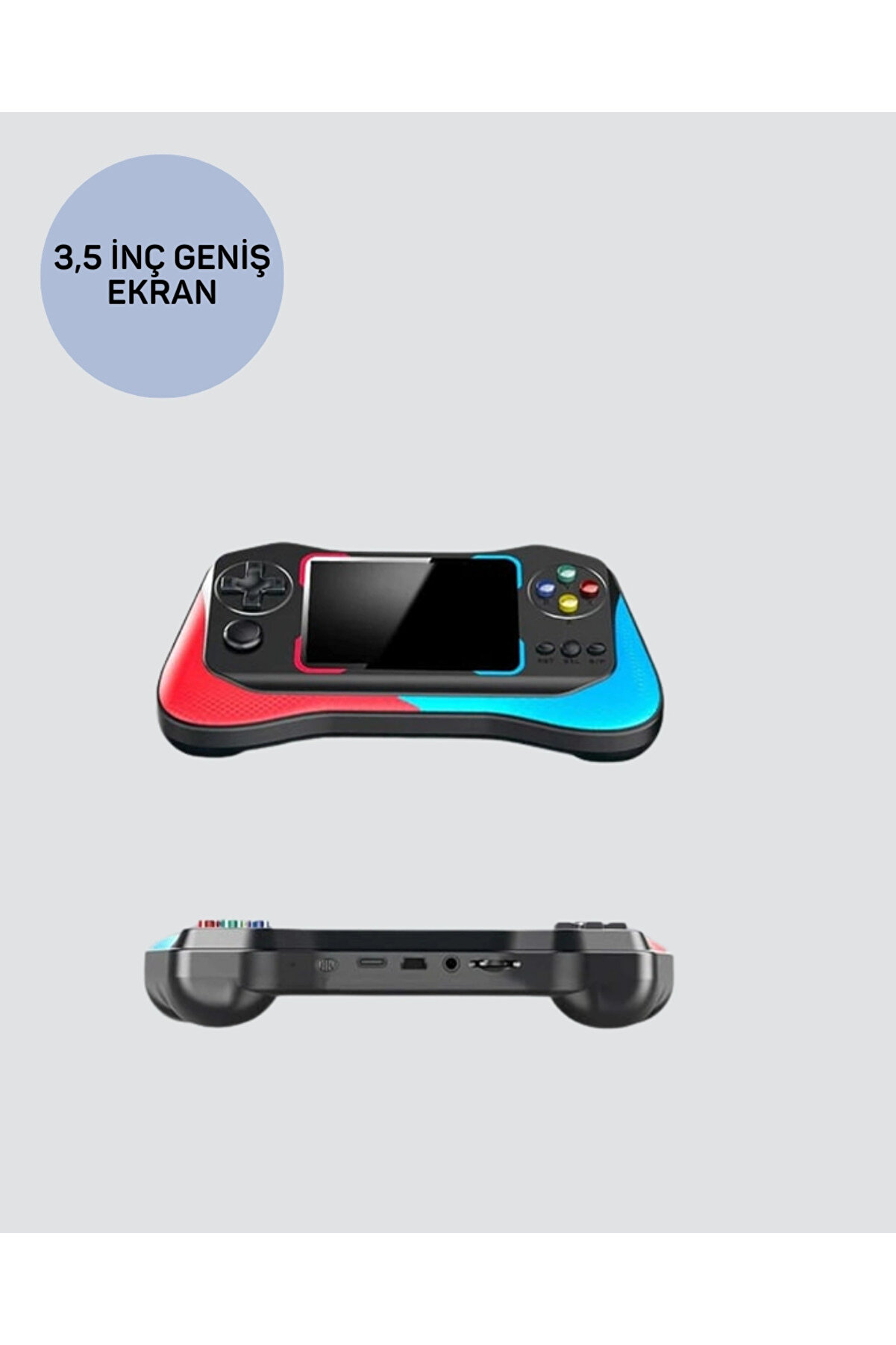 500 Oyunlu El Ti̇pi̇ Taşınabi̇li̇r Oyun Konsolu – Şarjlı Ve Tv Bağlantılı Model