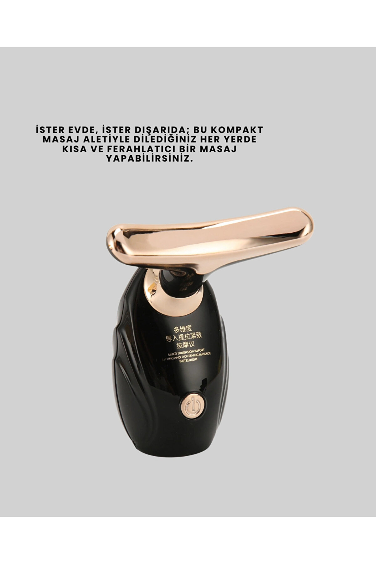 &Ccedil;ok Fonksi̇yonlu Y&uuml;z Ve G&ouml;z Masaj Aleti̇ &ndash; Gen&ccedil; Ve Parlak Bi̇r Ci̇lt İ&ccedil;i̇n