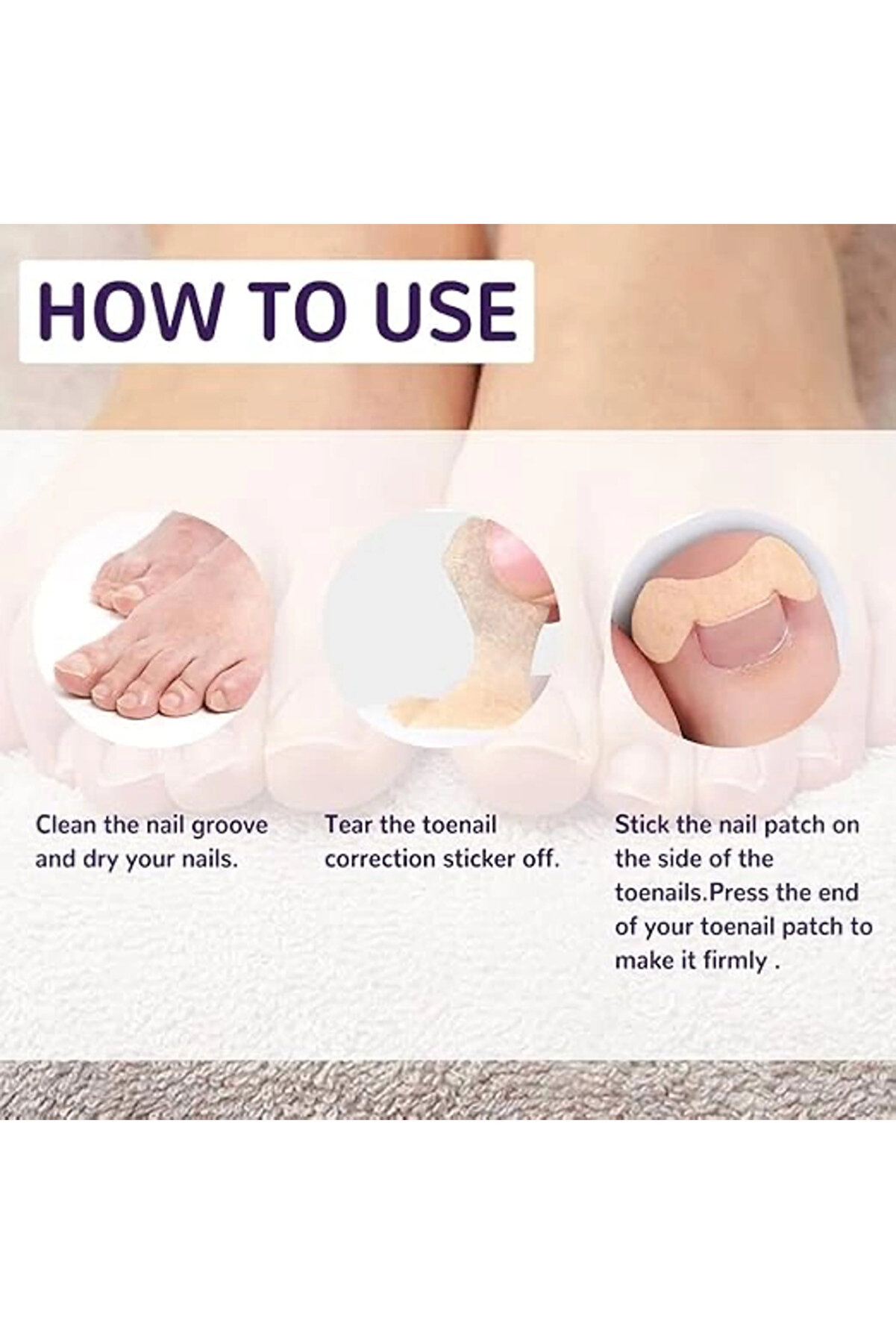 Ayak Tırnağı Düzeltme Bandı 50 Adet